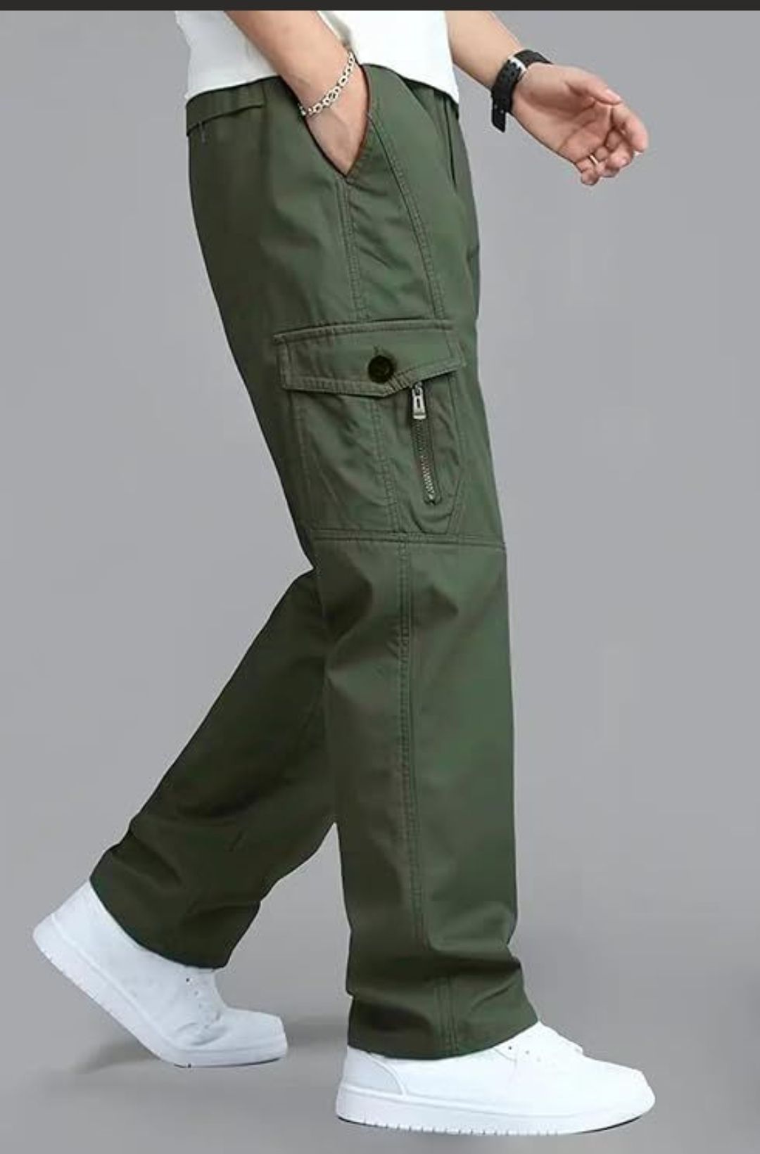 rudra bazaar Men Cargos-picture-43