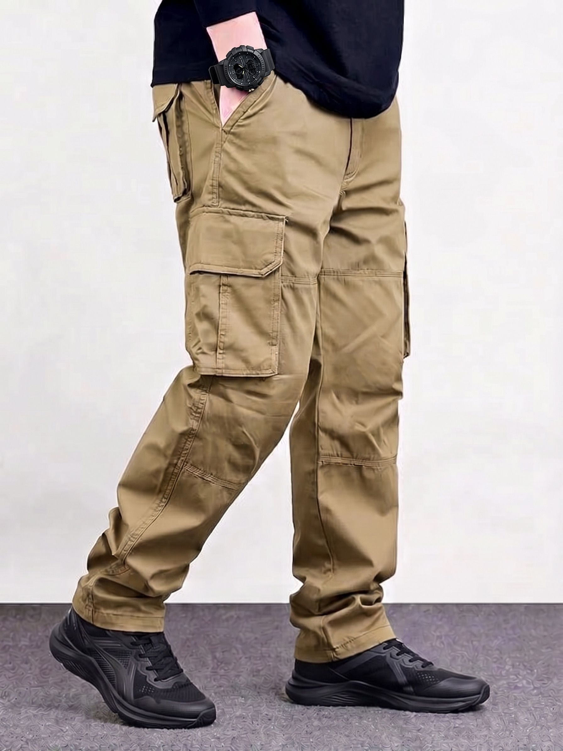 huddio Men Cargos-picture-13