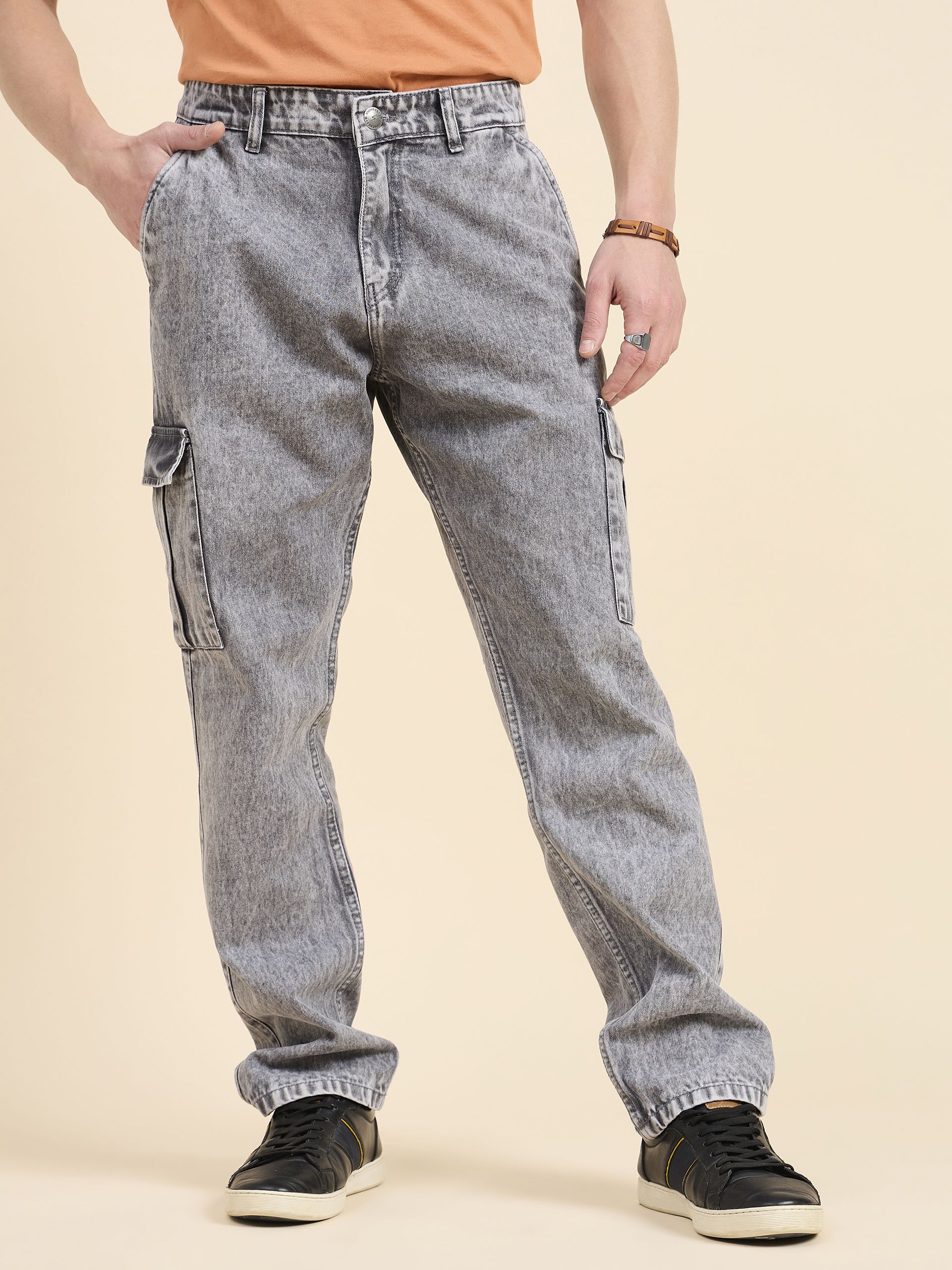 studio nexx Men Cargos-picture-14