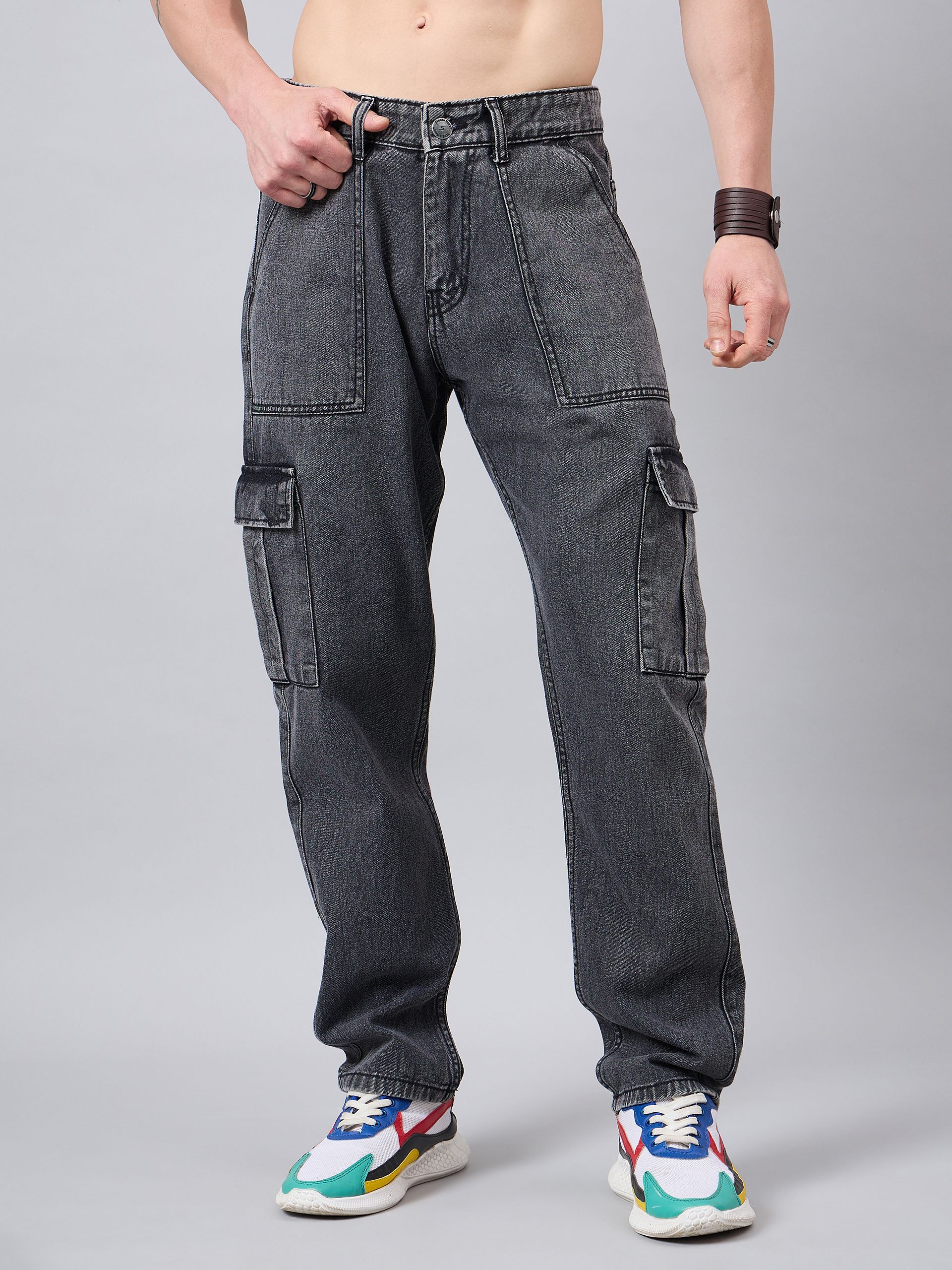 studio nexx Men Cargos-picture-19