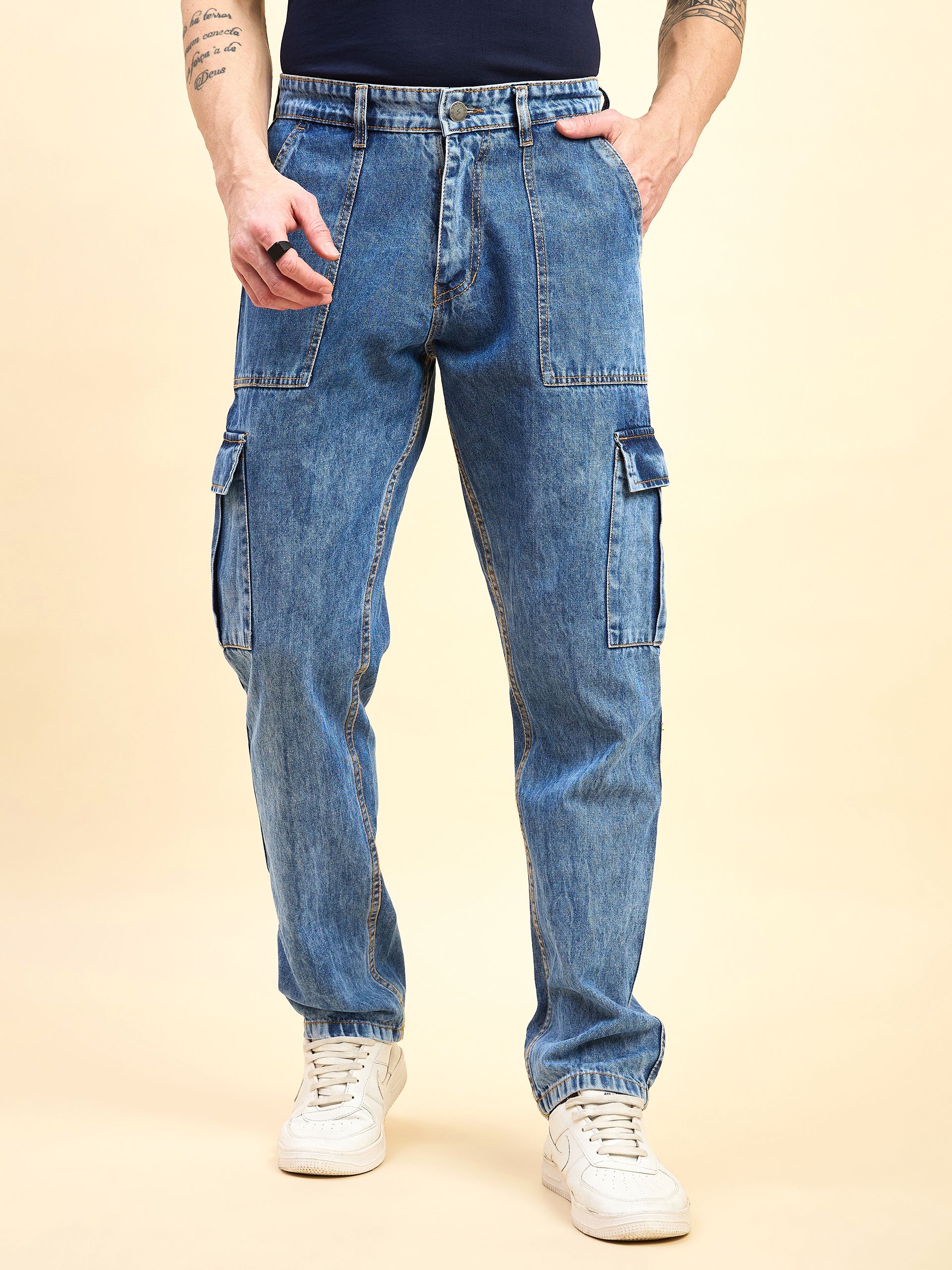 studio nexx Men Cargos-picture-15