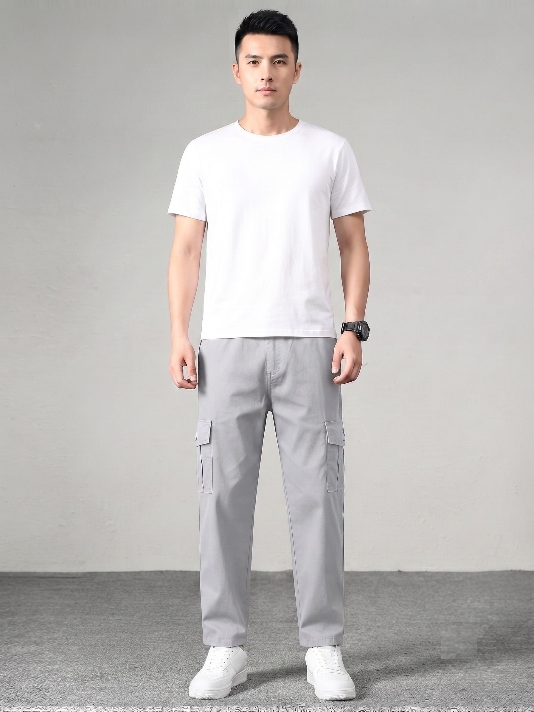 huddio Men Cargos-picture-43