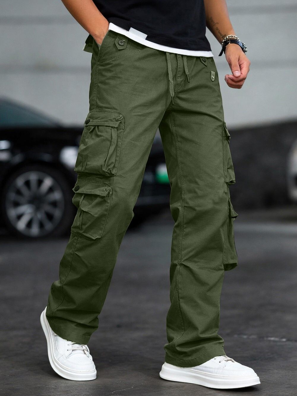 plus91 Men Cargos-picture-32