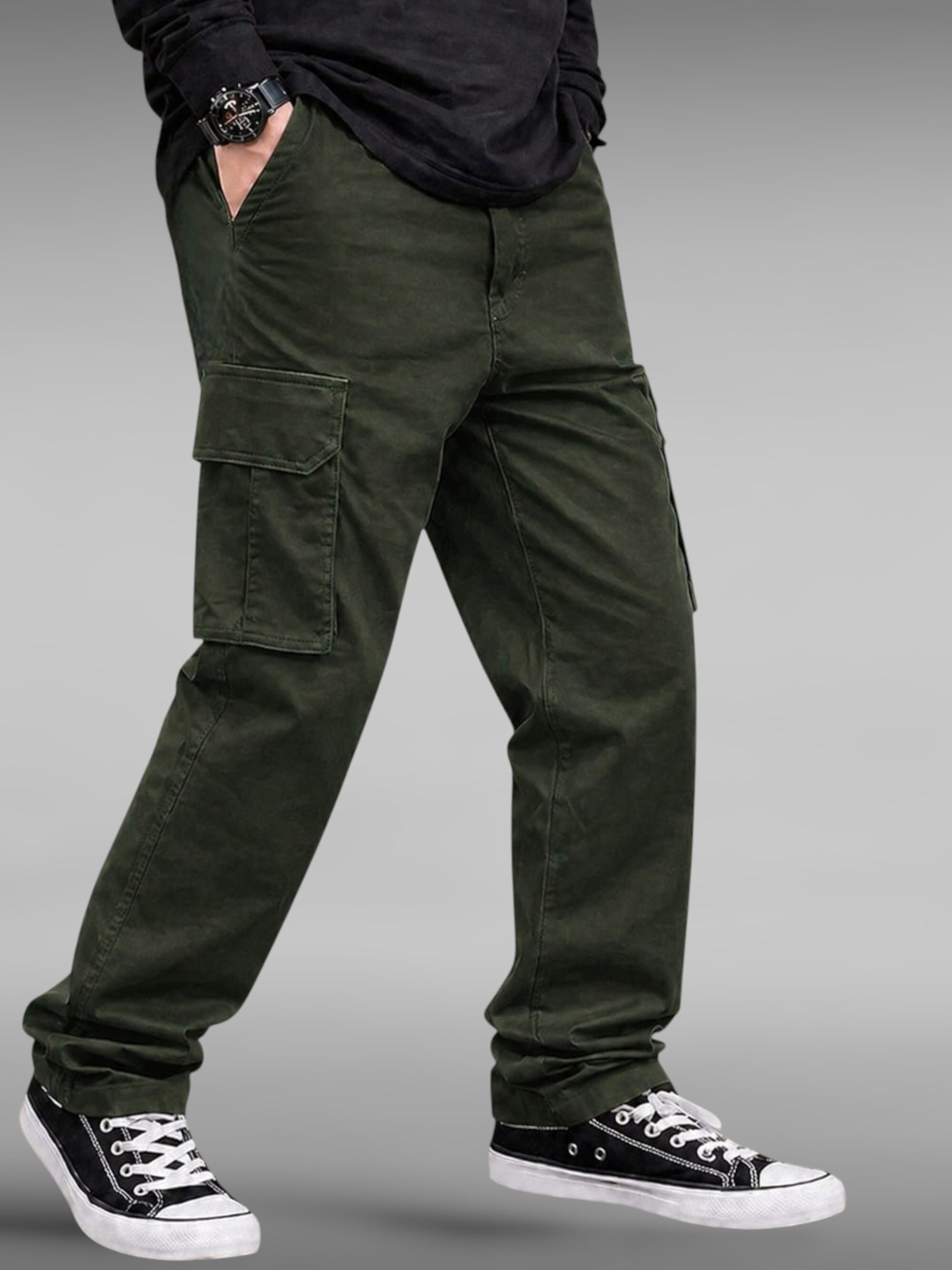 satvish Men Cargos-picture-0
