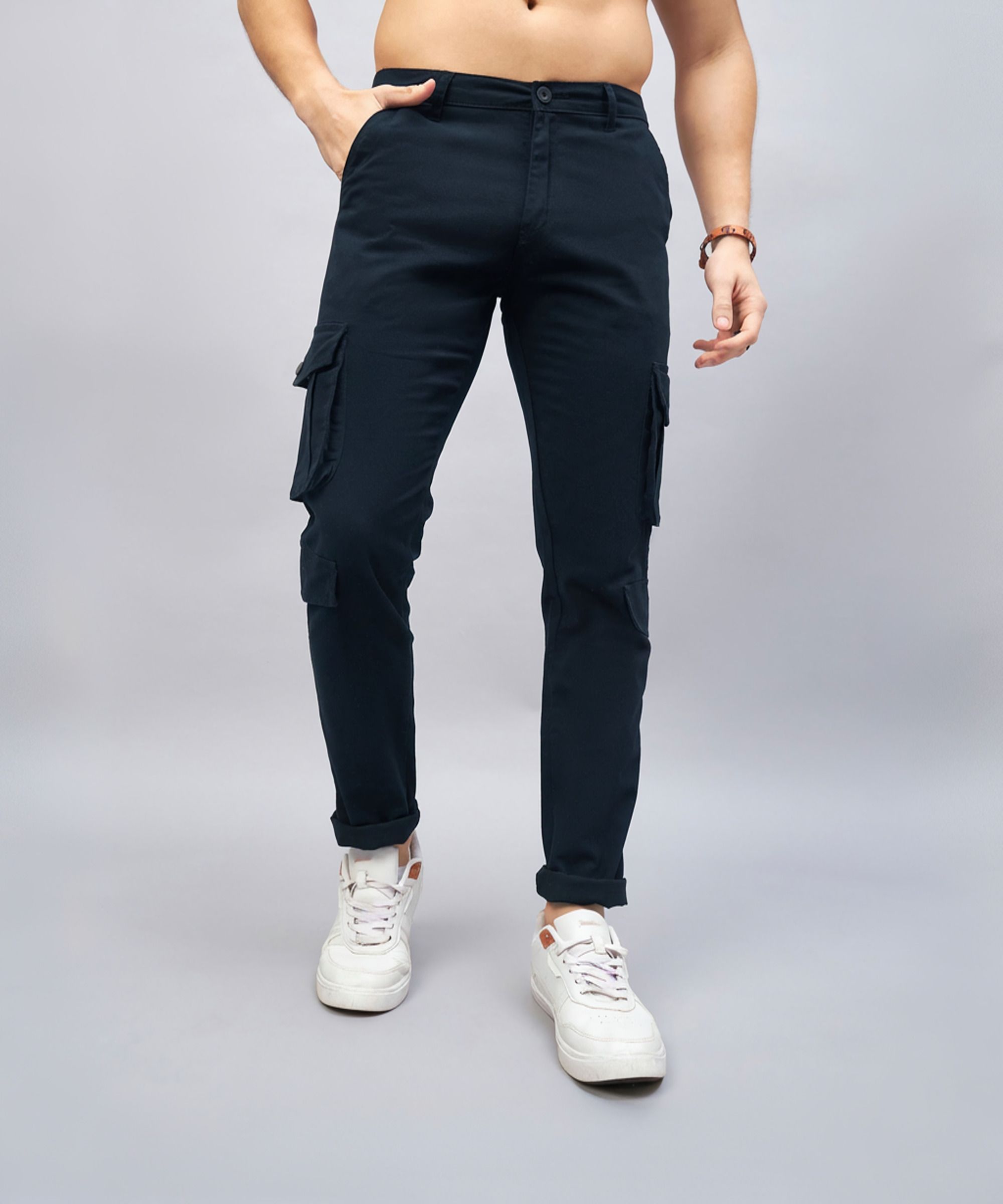 studio nexx Men Cargos-picture-28