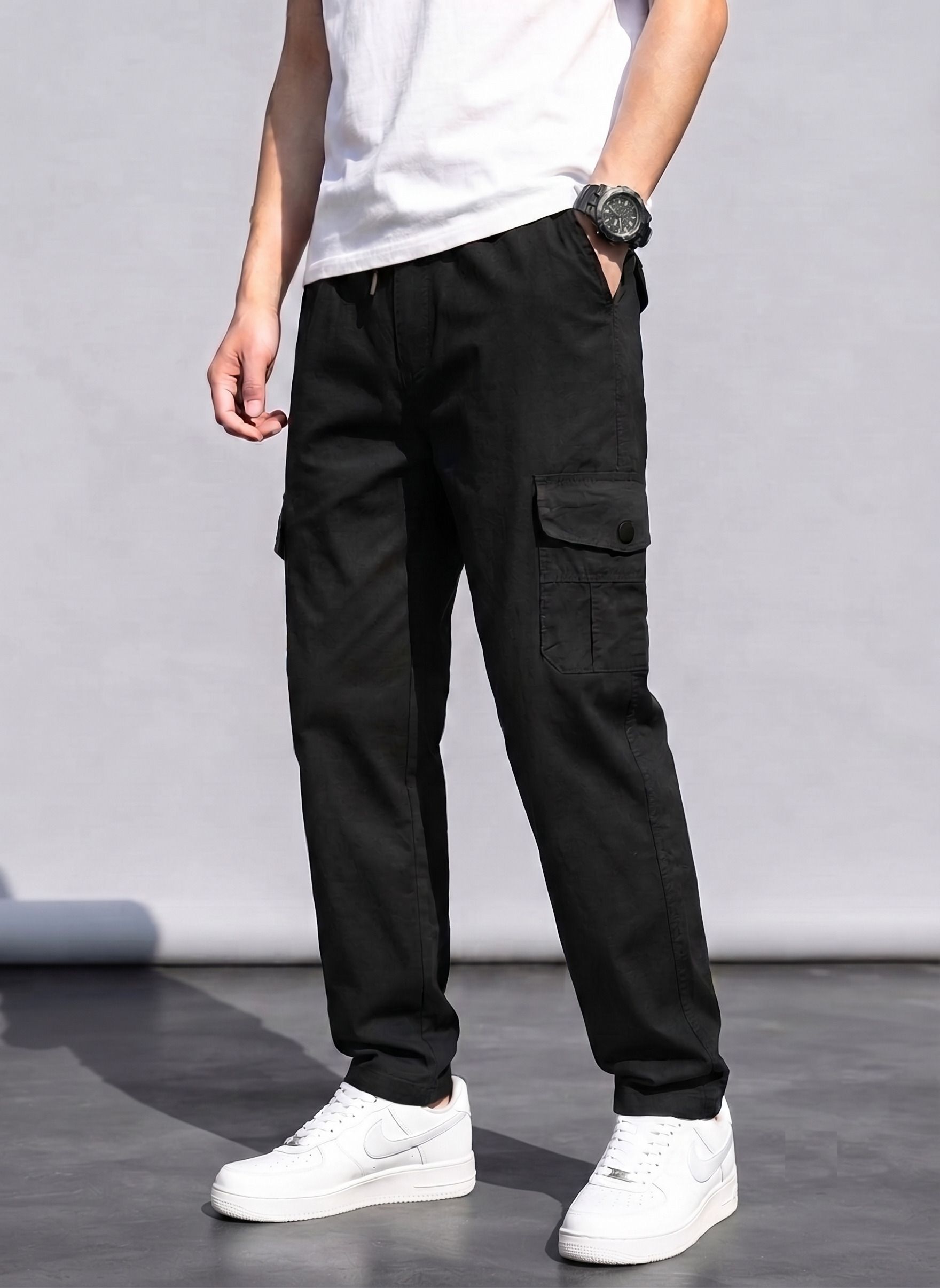 huddio Men Cargos-picture-41