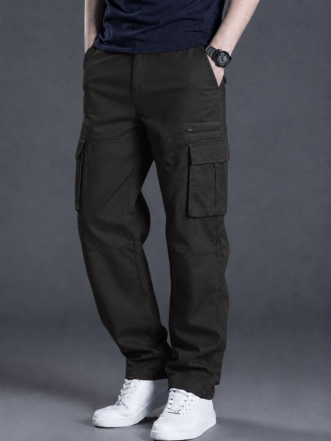 plus91 Men Cargos-picture-18