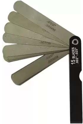 wolzook High Quality 15 Blades .002'' .025'' Feeler Marking Gauge Marking Gauge-picture-18