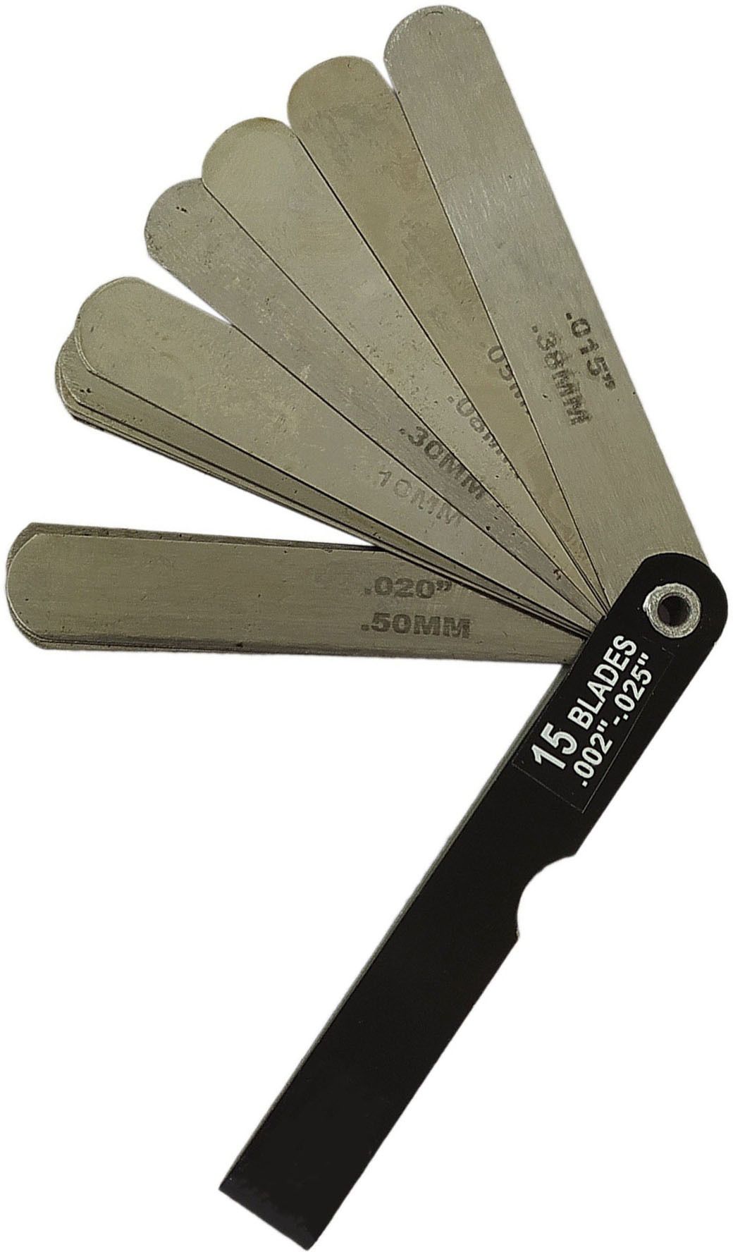 inditrust new Feeler Gauge 15 Blade Size .002" to .025" (Pack of 1) Marking Gauge-picture-41