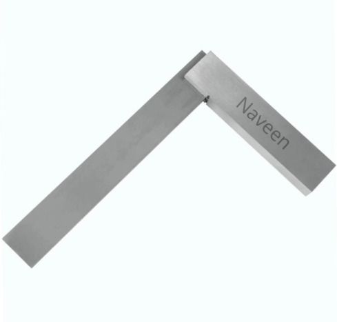naveen Metal High Grade Engineering Try Square 6 inch(Silver) Tri-Square Combination Square-picture-1