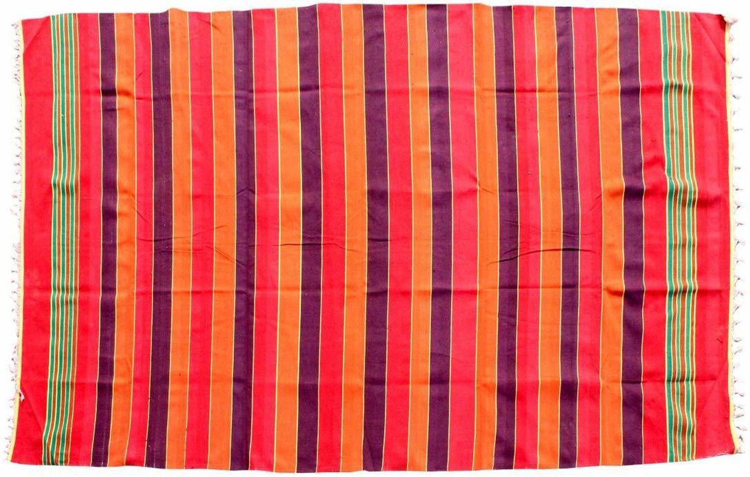 jagdamba textile 91.44 cm X 182.88 cm Cotton Dhurrie-picture-27
