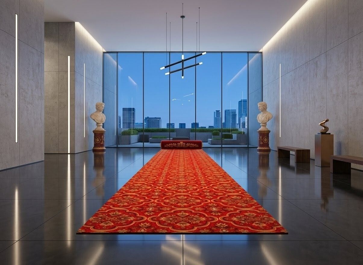 bright carpet industries 5 ft X 100 ft Synthetic Carpet-picture-33
