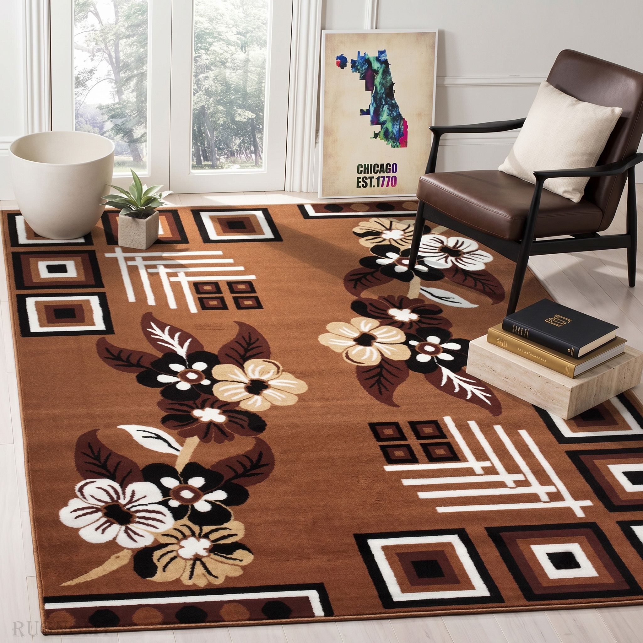 rugnomy 5 ft X 7 ft Acrylic Carpet-picture-26