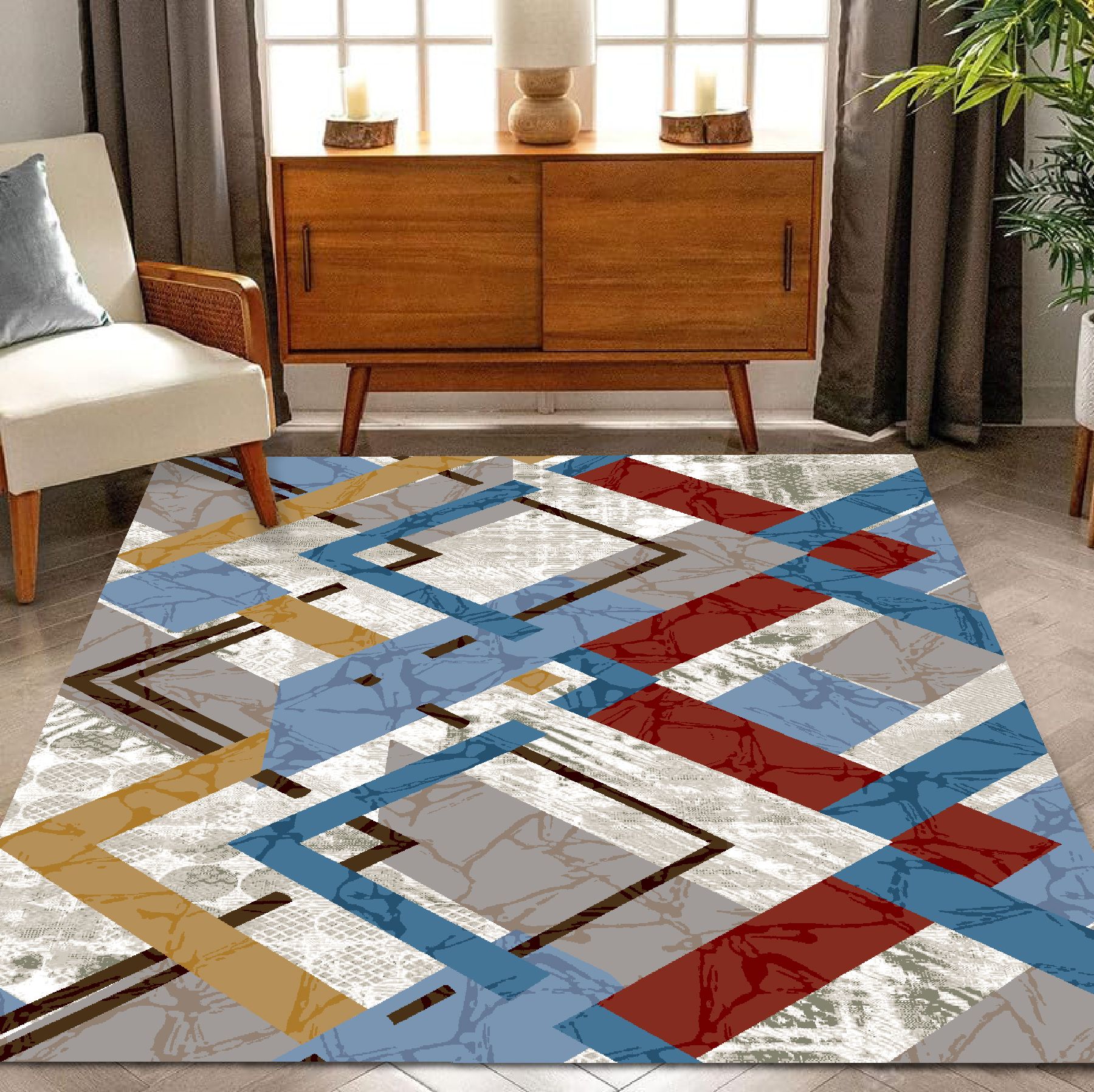 hollywood styles 5 ft X 7 ft Velvet Carpet-picture-2