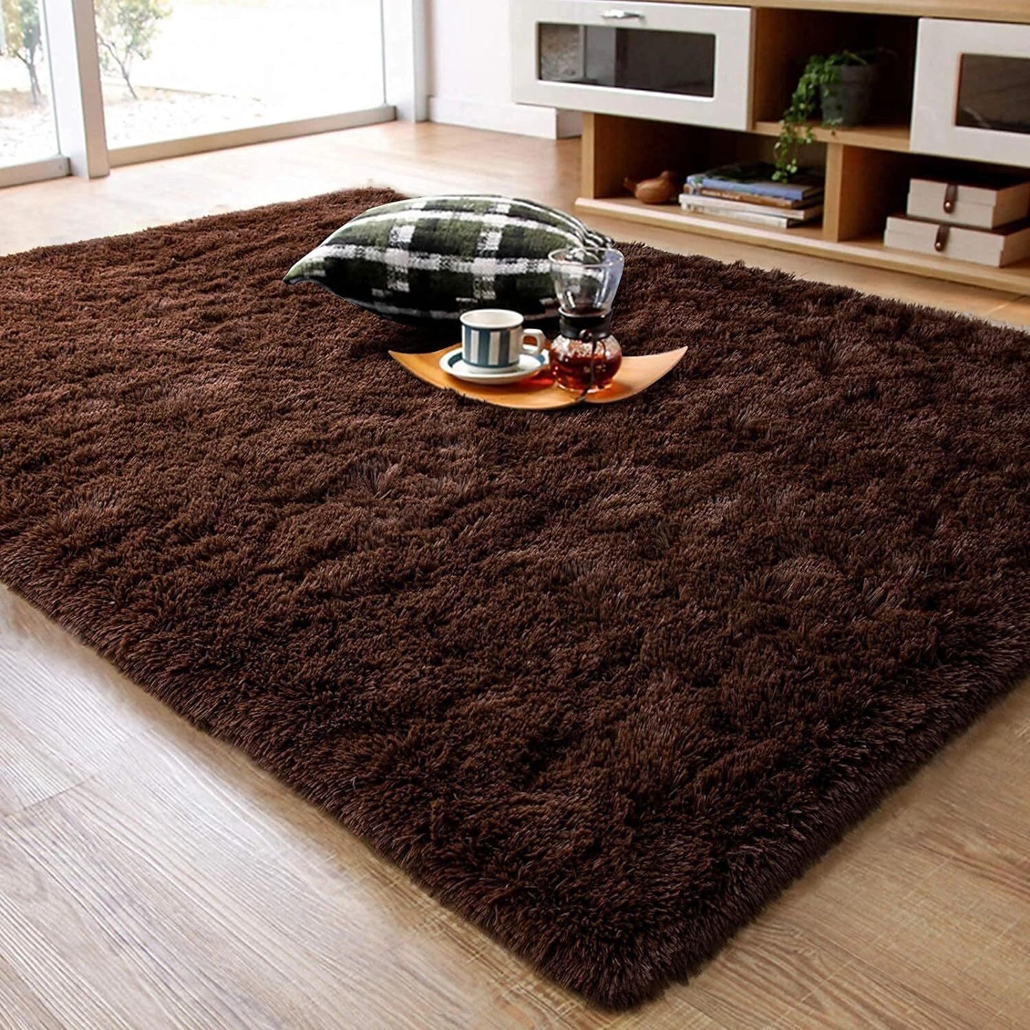 kaynat carpet Brown Polyester Carpet-picture-27