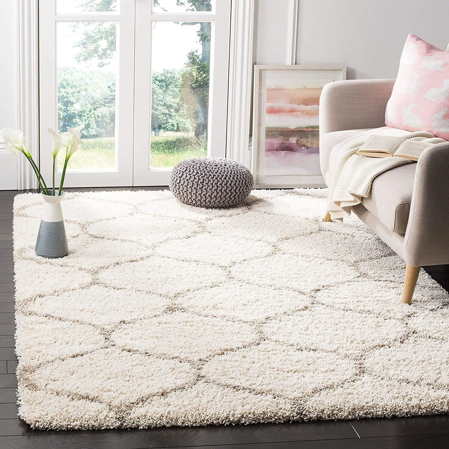 rm handloom 5 cm X 3 cm Polyester Carpet-picture-23