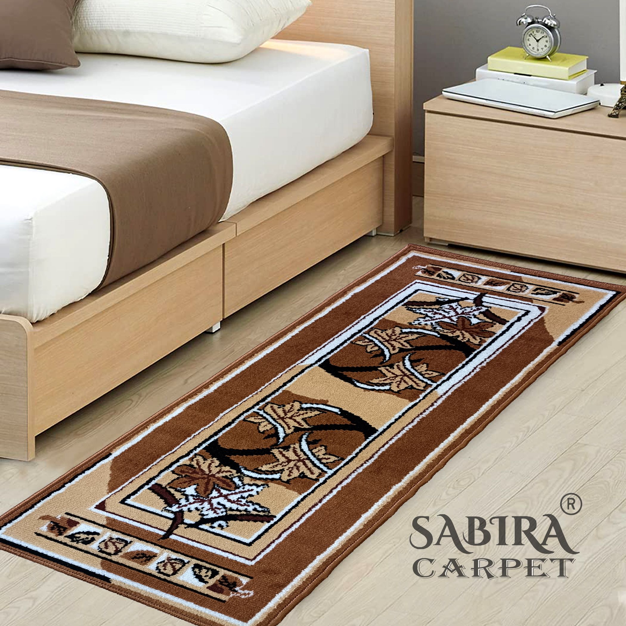 sabira Gold, Brown Acrylic Carpet-picture-22