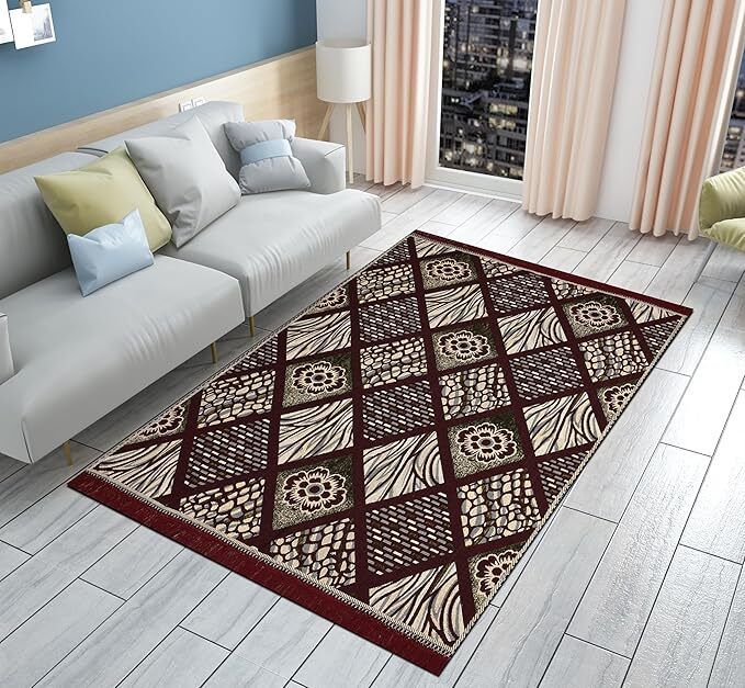 Maroon Cotton Carpet-image-30