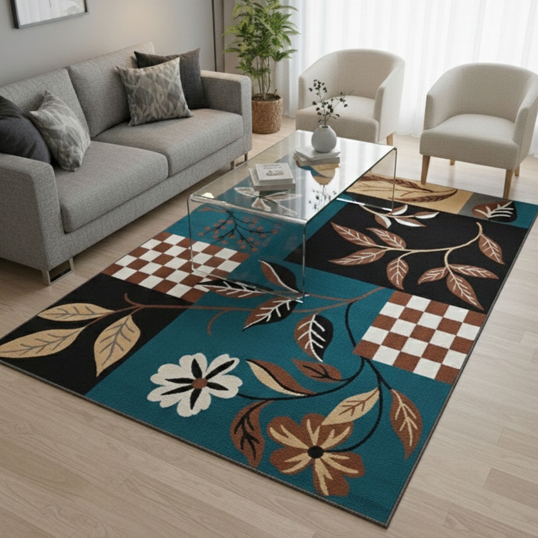 dilnasi 180 cm X 243 cm Acrylic Carpet-picture-24