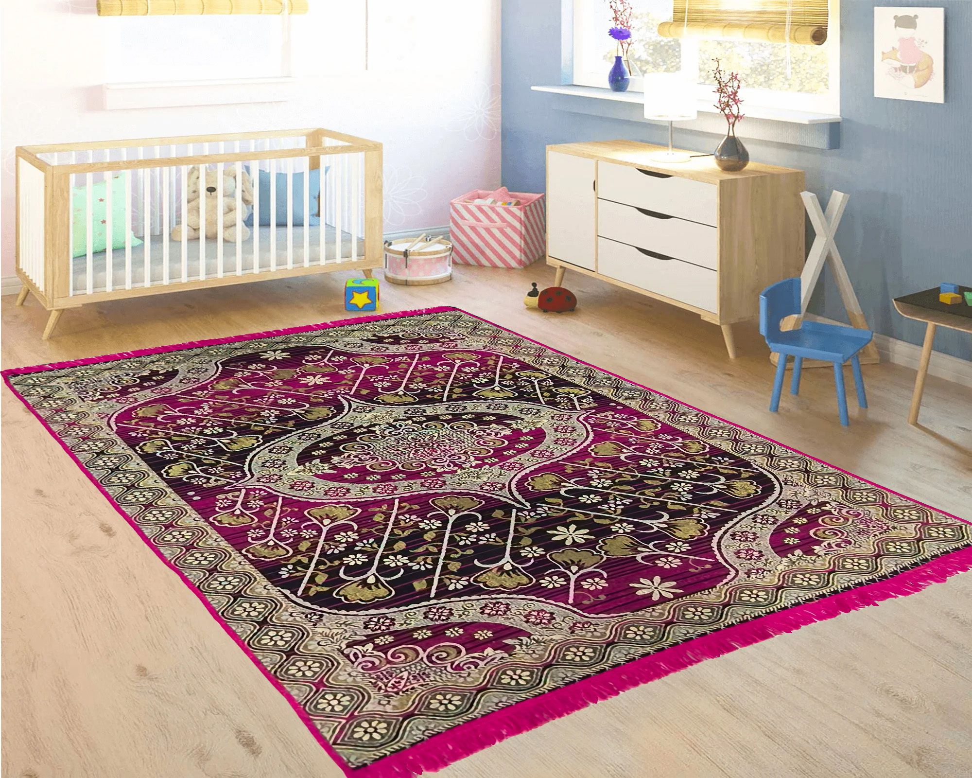 Multicolor Acrylic Carpet-image-44