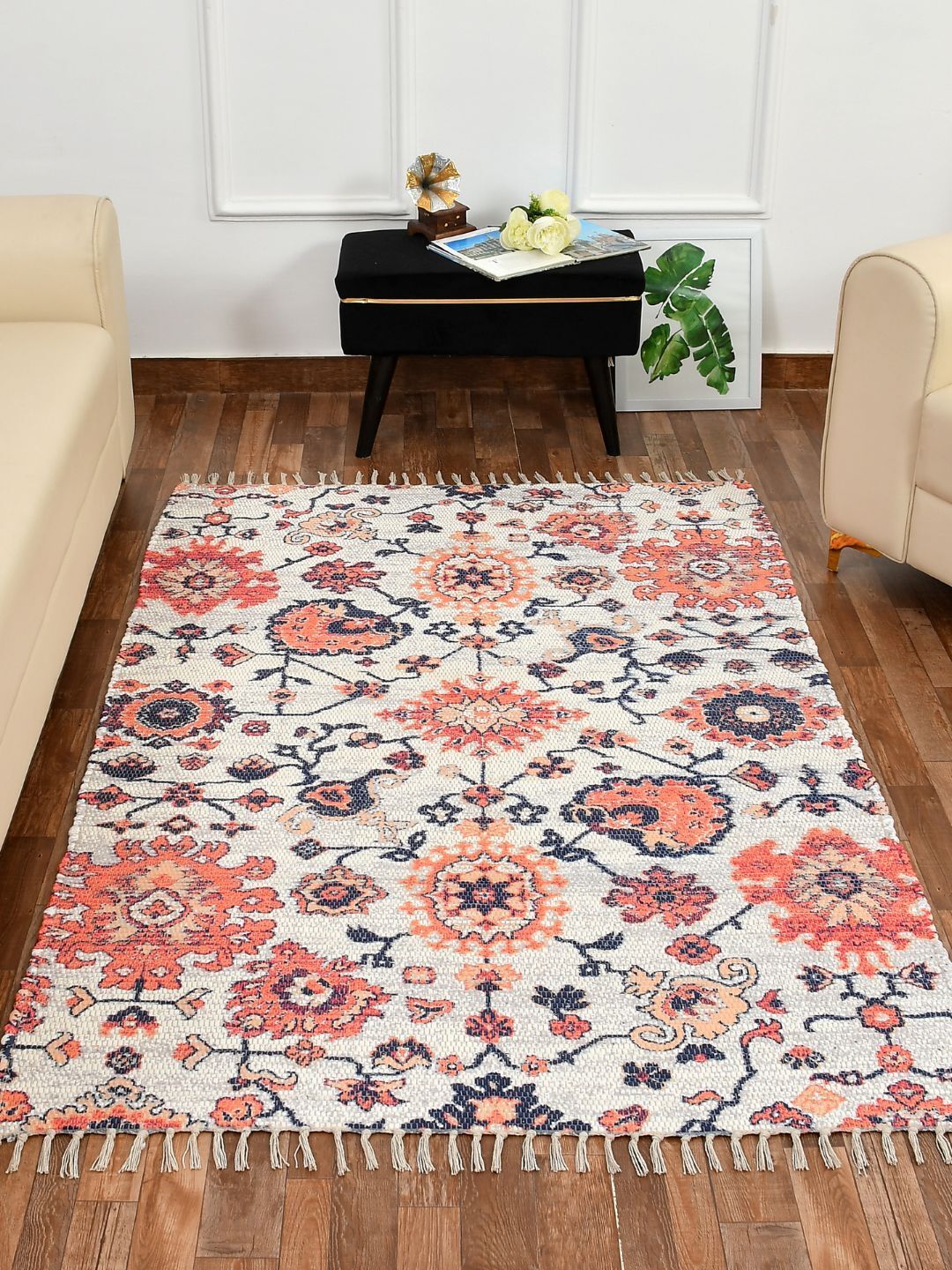 5 ft X 7 ft Polyester Dhurrie-image-9