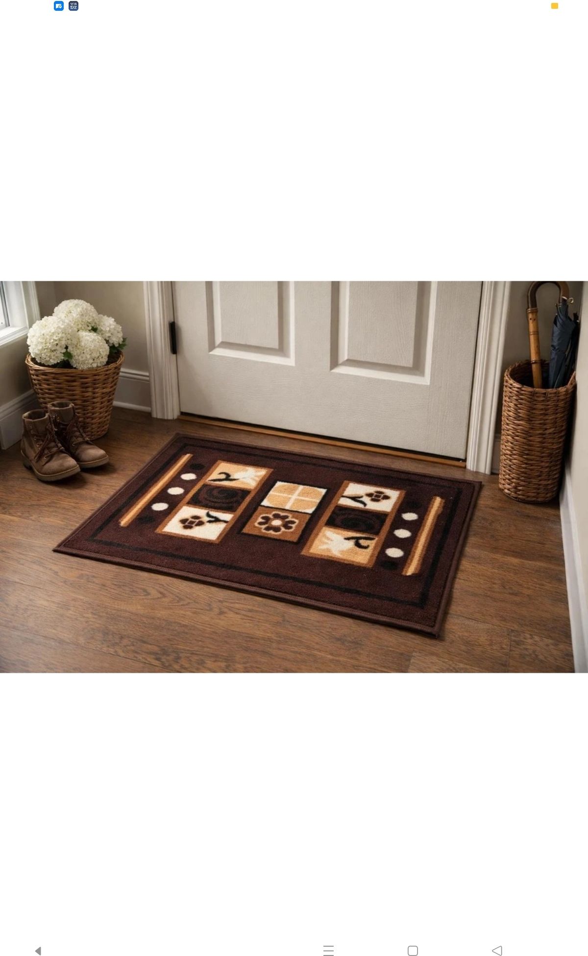 bharatcarpet 50 cm X 80 cm Acrylic Area Rug-picture-29