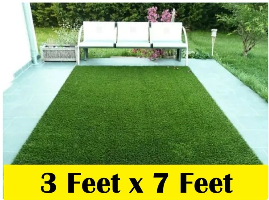 90 cm X 210 cm Polyester Grass Carpet-image-30