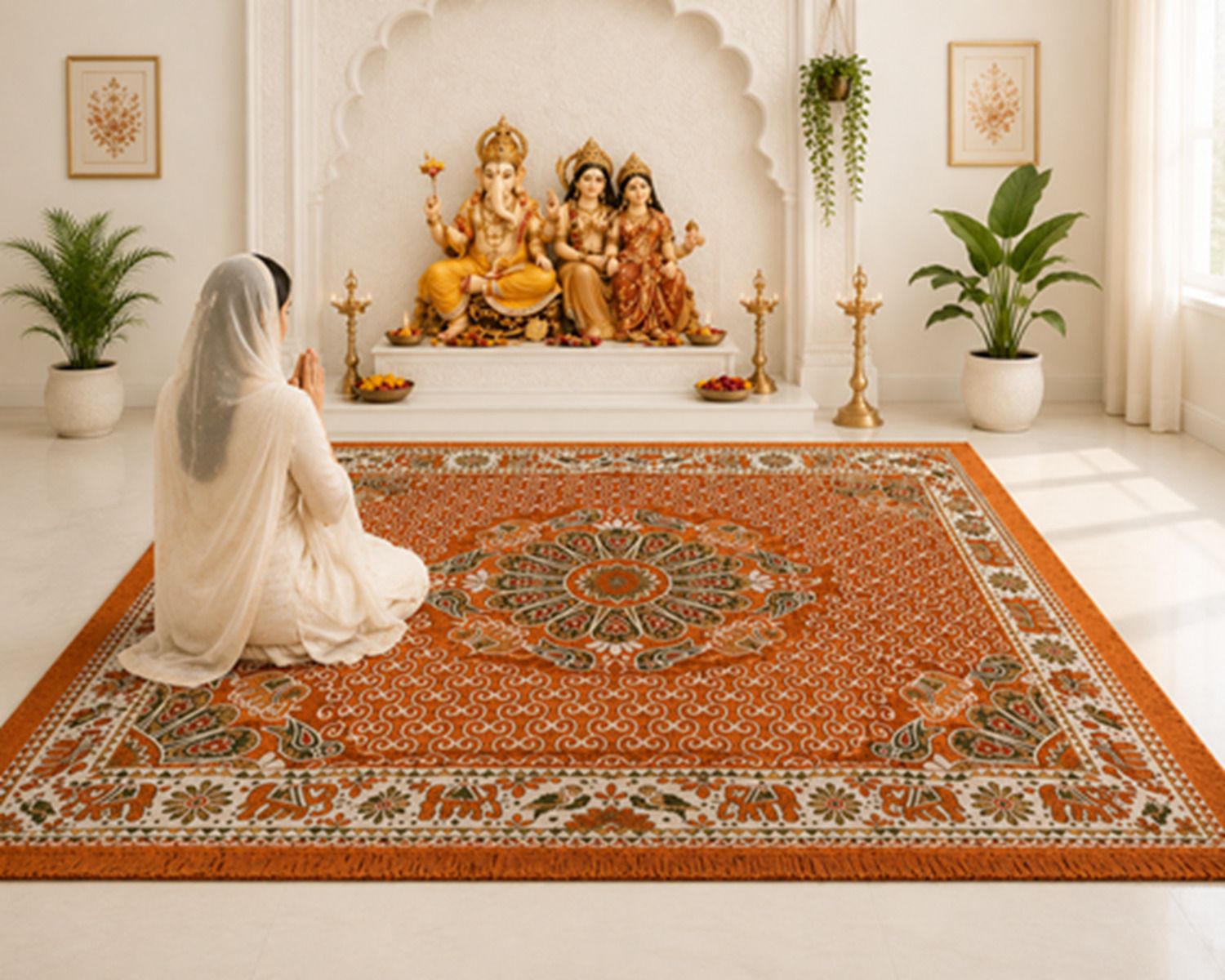tijane 5 ft X 7 ft Chenille Carpet-picture-23