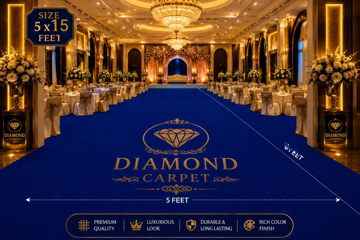 diamondcarpet 5 ft X 15 ft Acrylic Carpet-picture-23