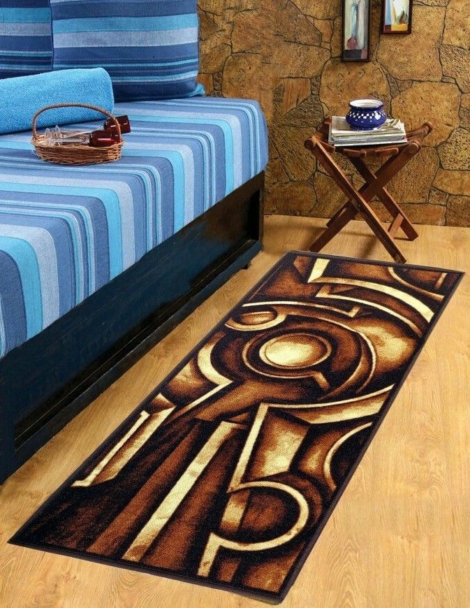 sparklings Brown Chenille Runner-picture-27