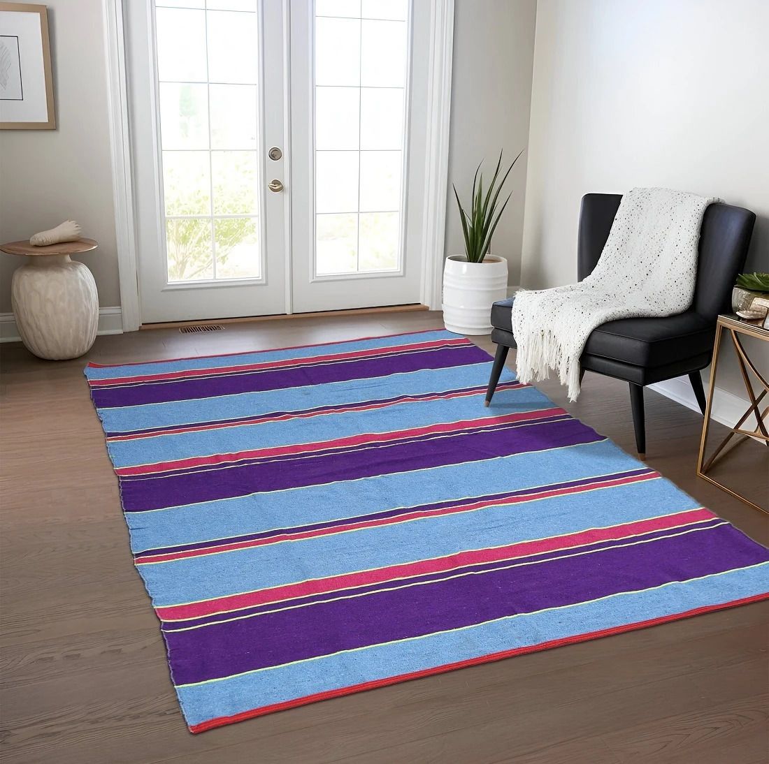 the fresh livery 170 cm X 250 Cotton Carpet-picture-25