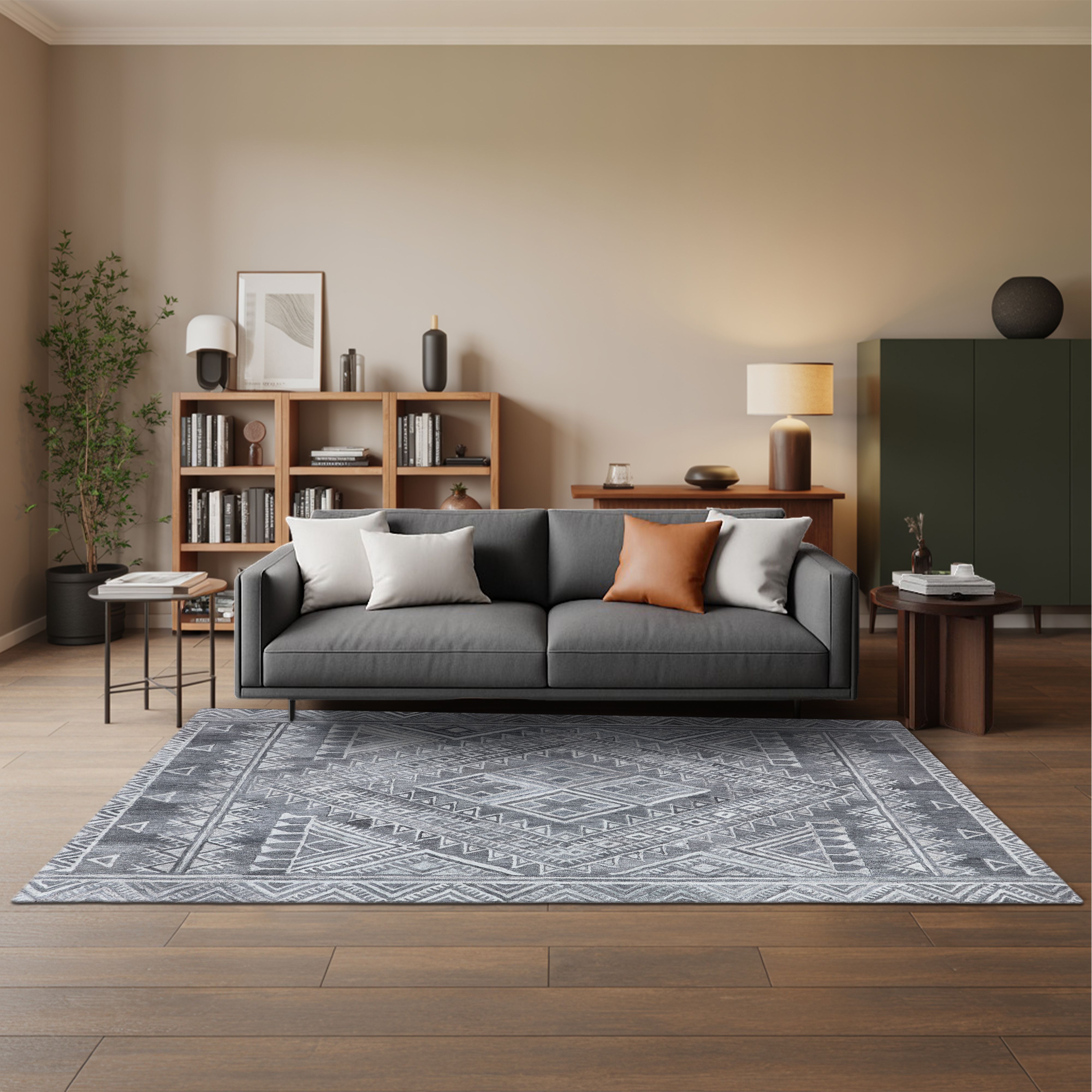 loop and cut 152 cm X 244 cm Polyester Carpet-picture-12