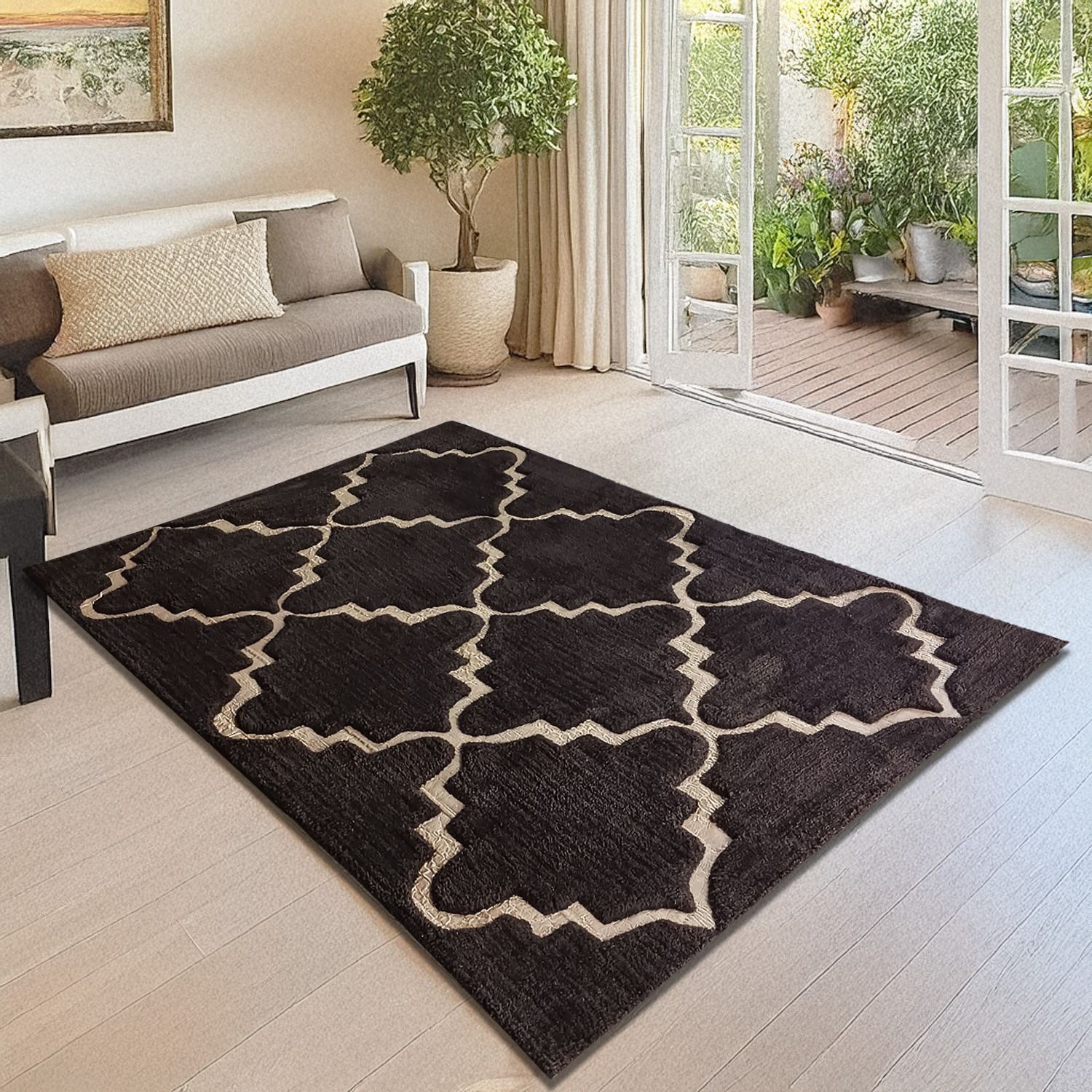 avioni 180 cm X 180 Cotton Area Rug-picture-23