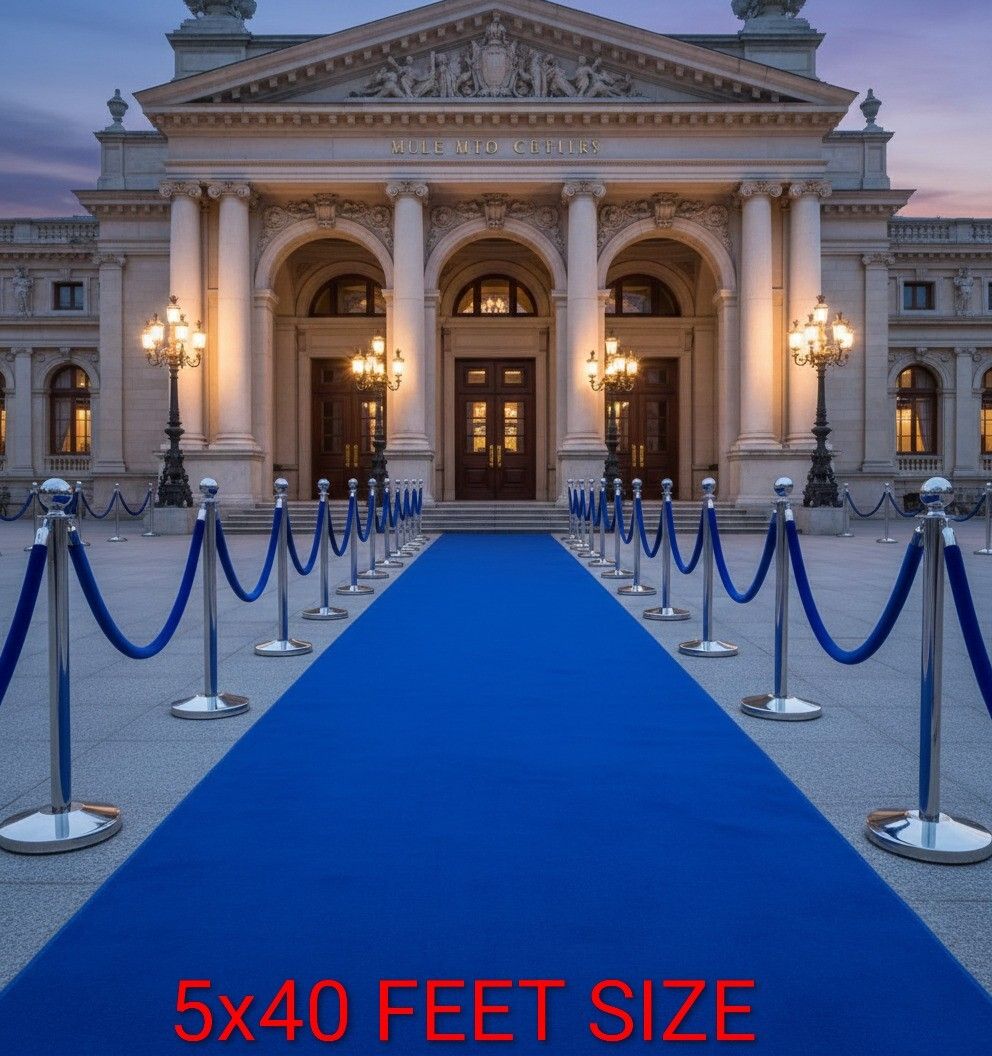 bright carpet industries 5 ft X 40 ft Synthetic Carpet-picture-15