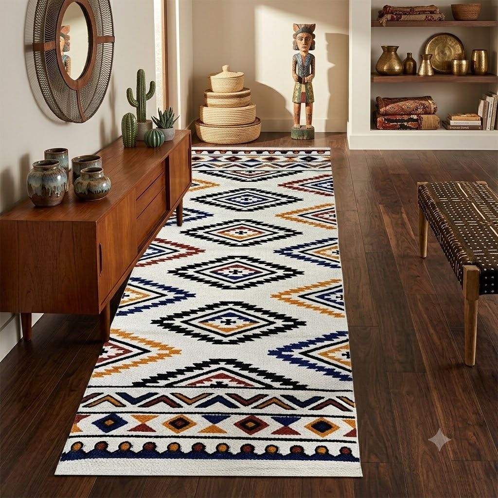 60 cm X 152 cm Cotton Runner-image-30