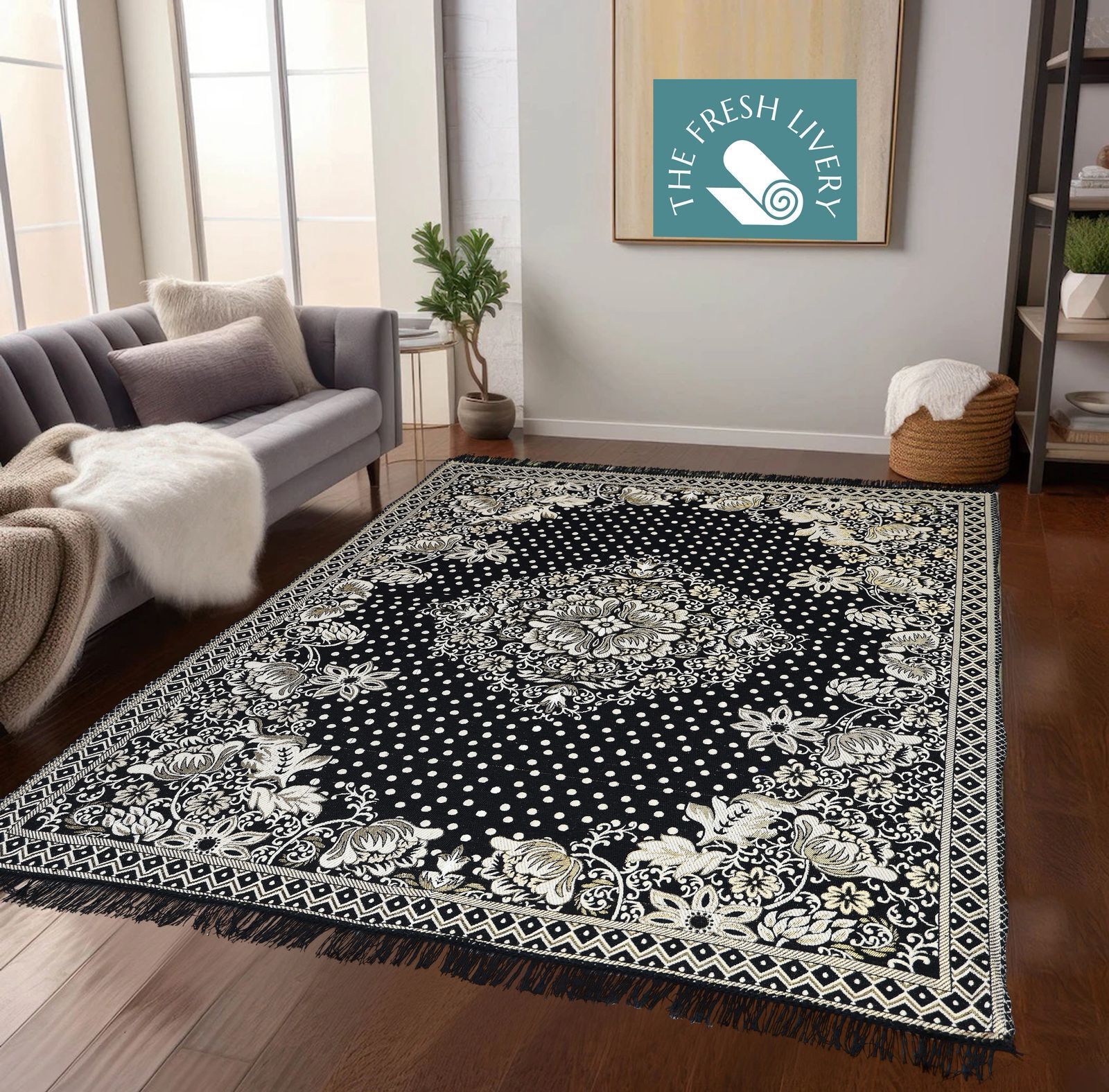 the fresh livery Black Cotton Carpet-picture-34