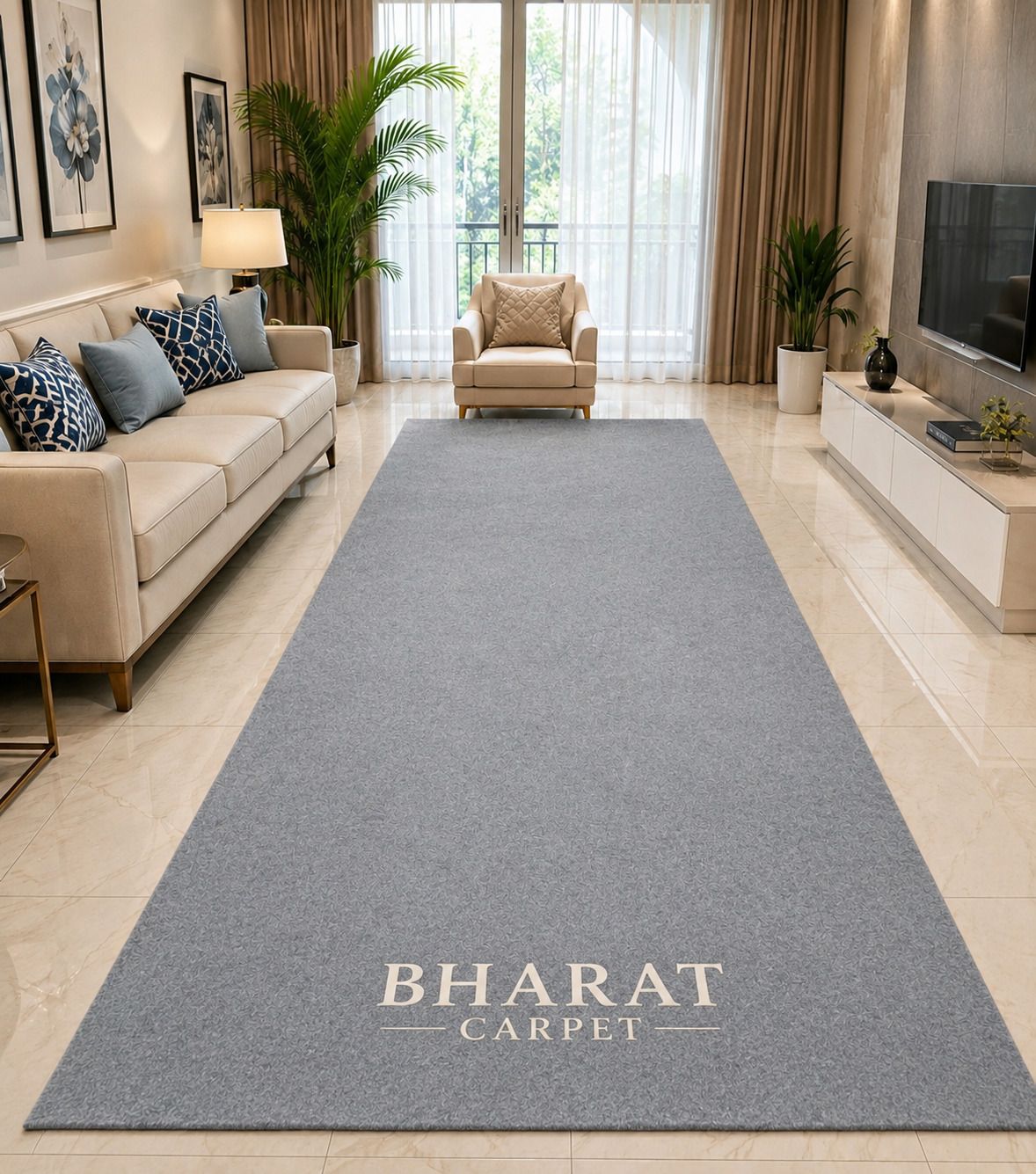 bharatcarpet 5 ft X 35 ft Acrylic Carpet-picture-34