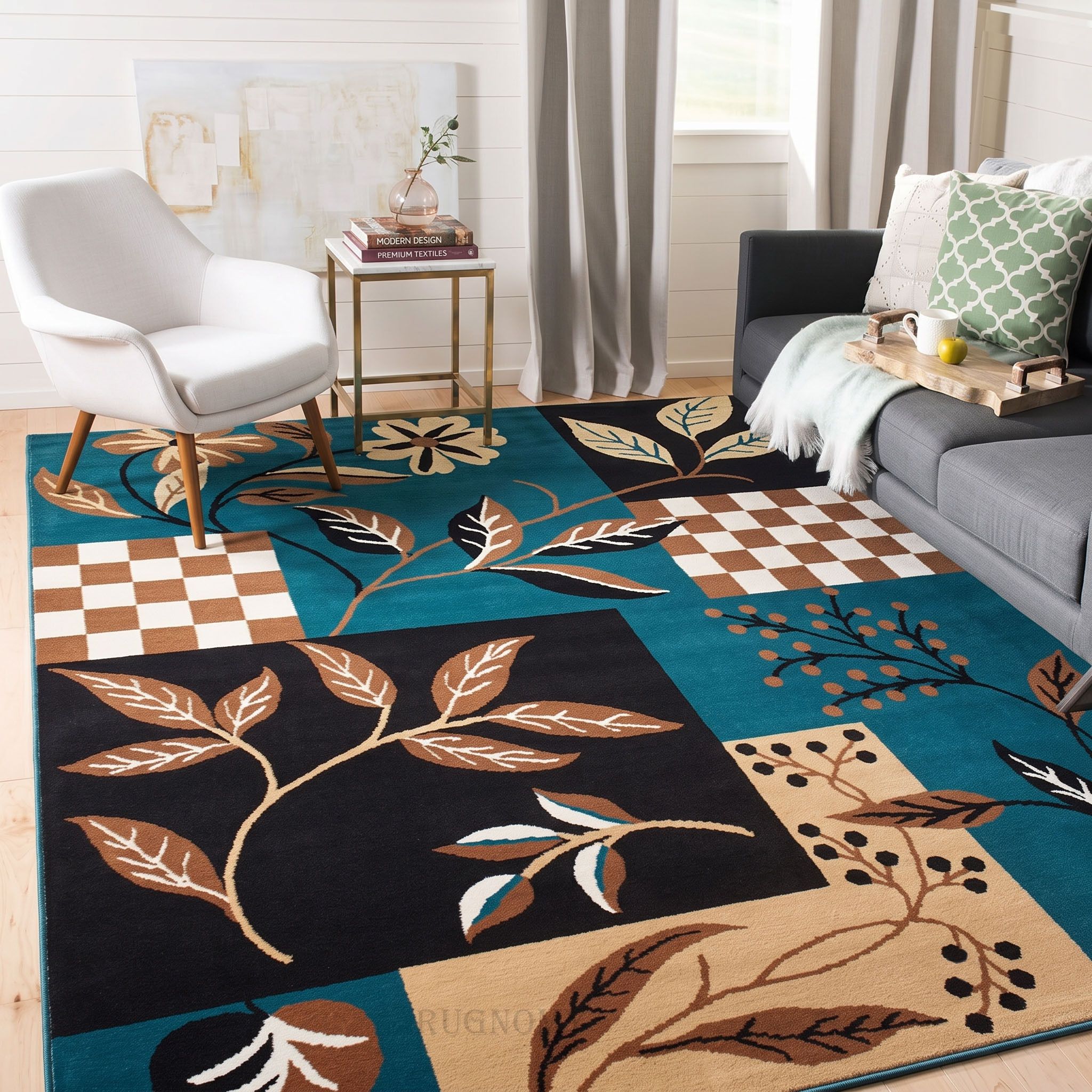 rugnomy 5 ft X 7 ft Acrylic Carpet-picture-32