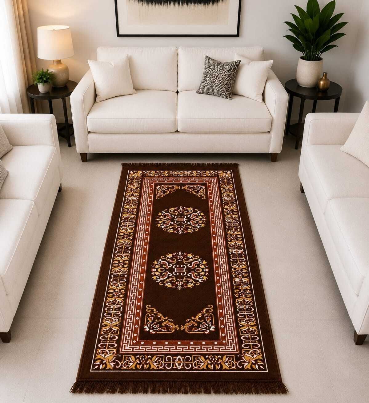 aqsahandmade 90 cm X 180 cm Acrylic Carpet-picture-33