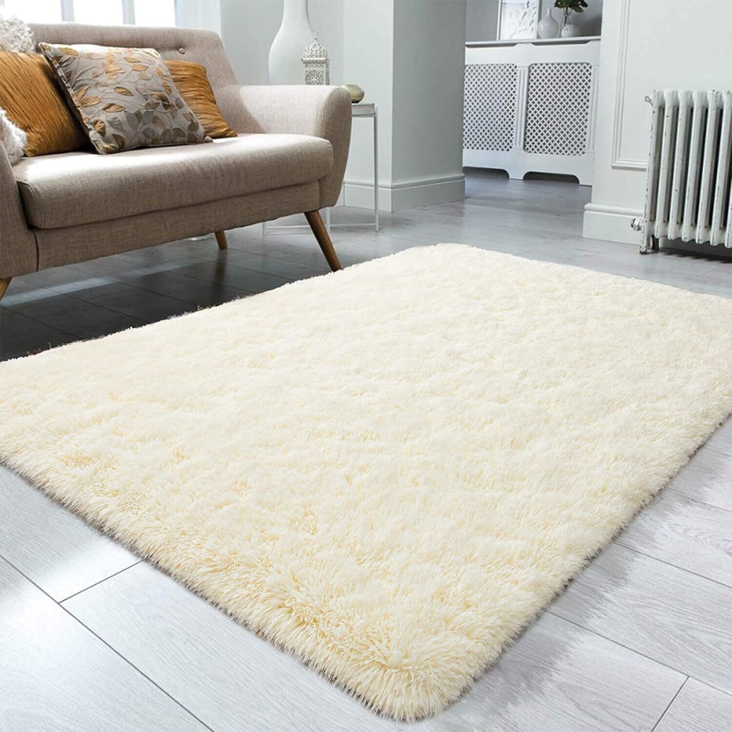 kaynat carpet Beige Polyester Carpet-picture-18