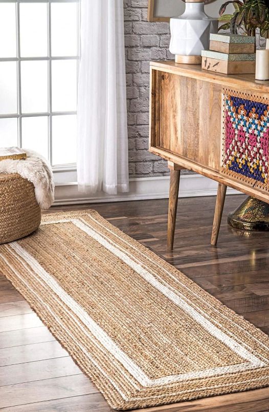 farman enterprices 75 cm X 240 cm Jute Area Rug-picture-24
