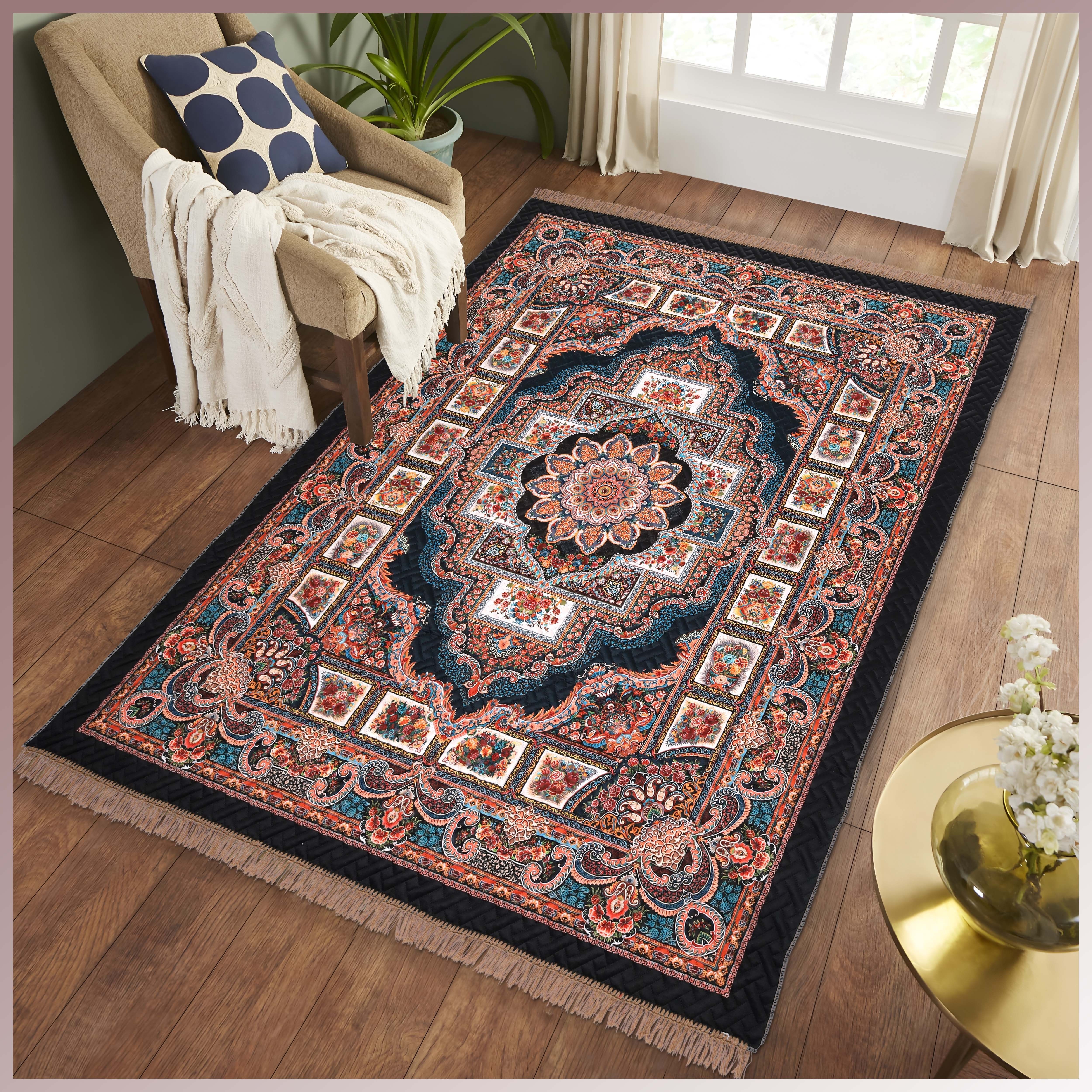 sparrow world 150 cm X 210 Velvet Carpet-picture-47