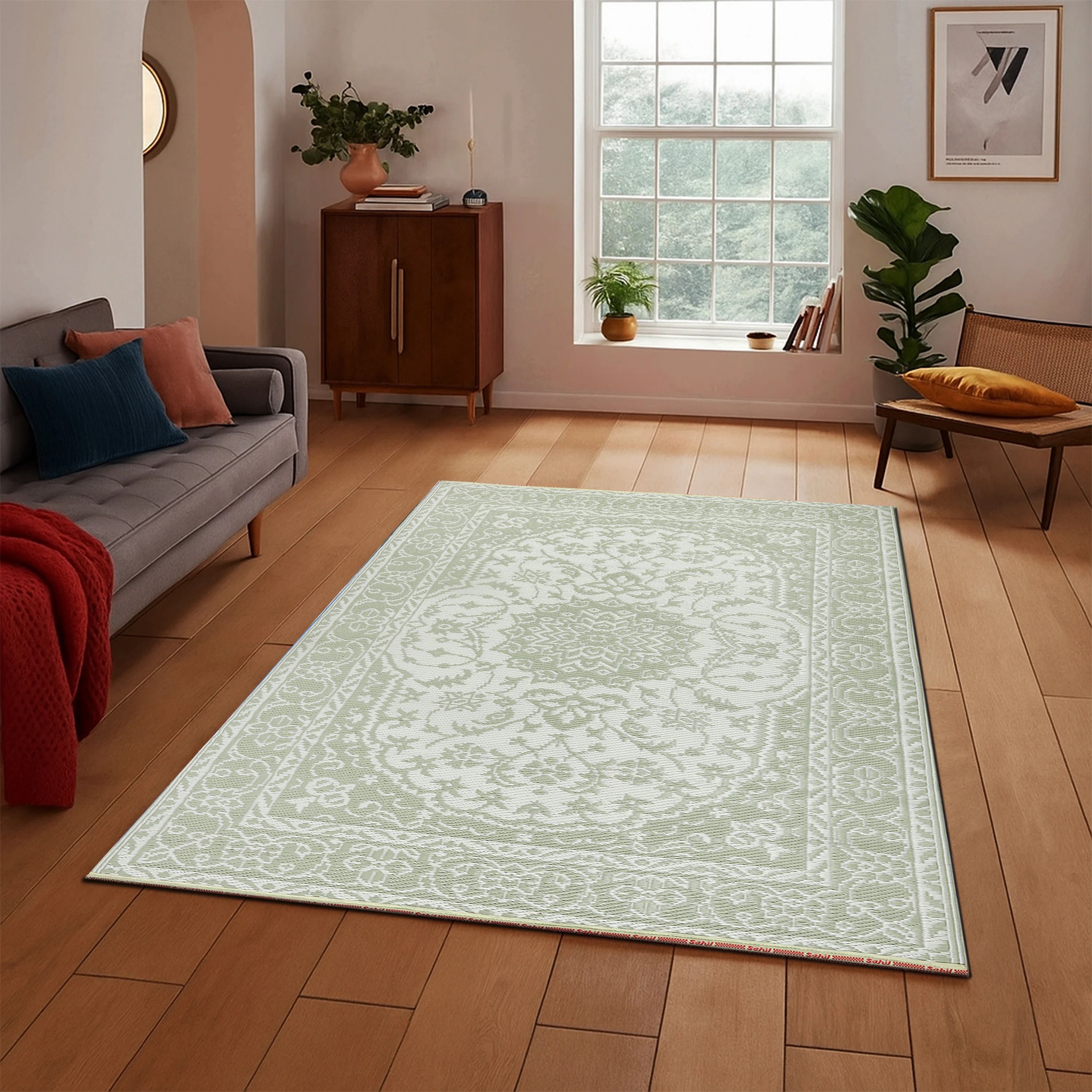 sahil 120 cm X 180 Plastic Chatai-picture-16