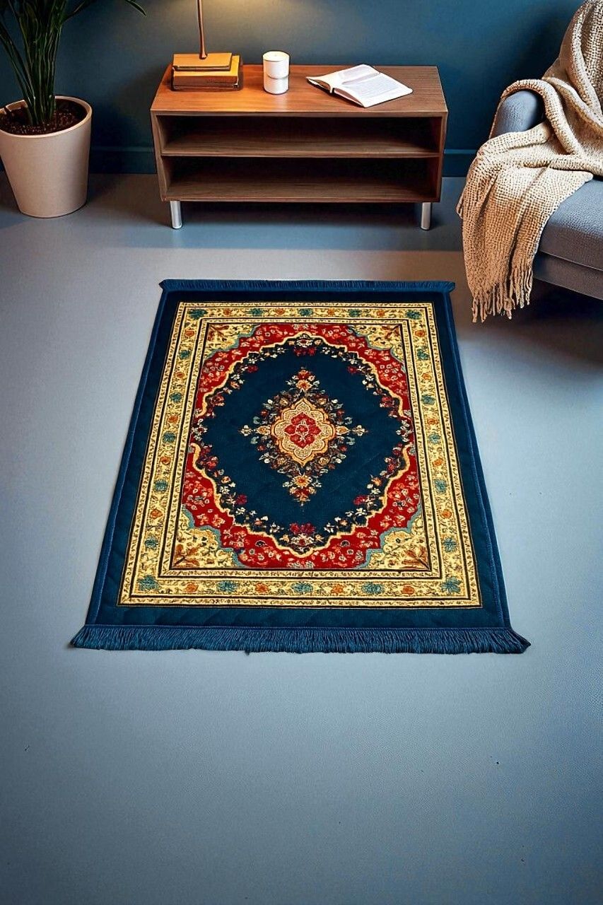 Multicolor Velvet Carpet-image-9