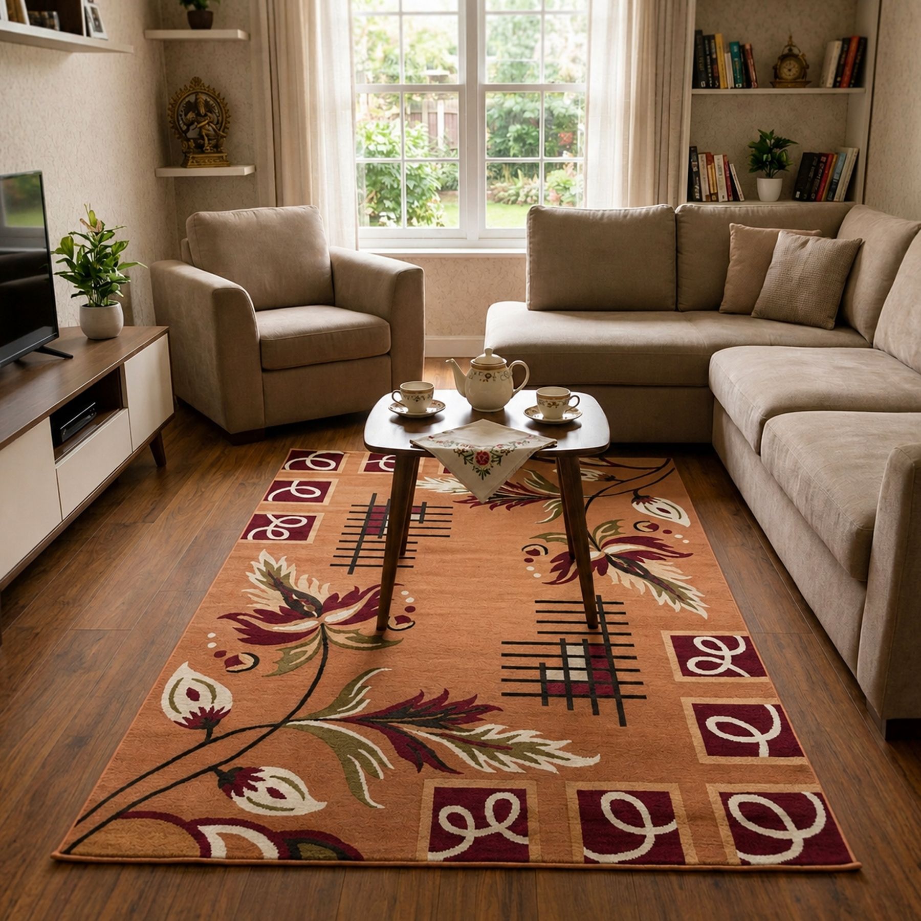 shahzadicarpet 6 ft X 8 ft Acrylic Carpet-picture-34