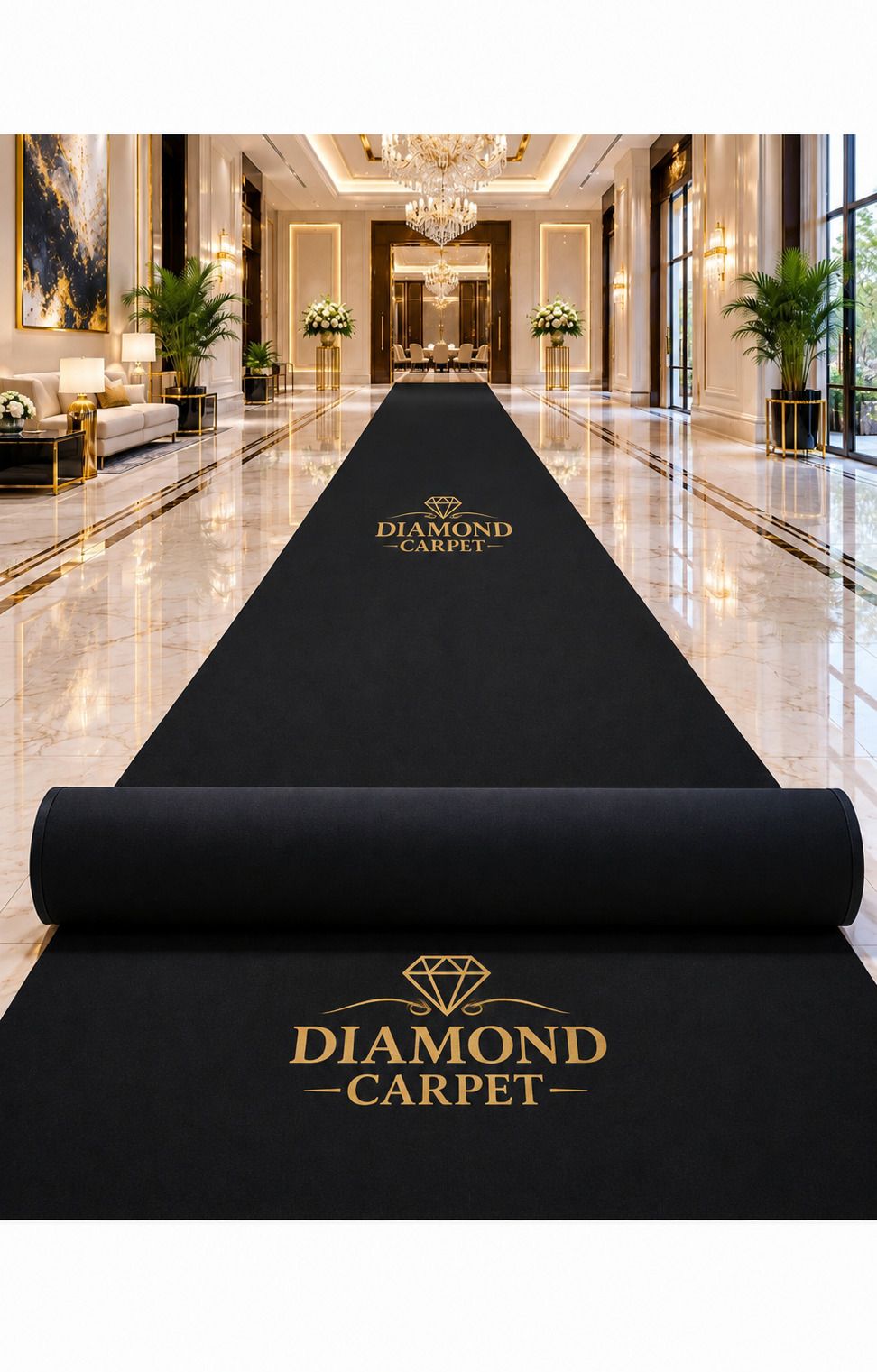 diamondcarpet 5 ft X 12 ft Acrylic Carpet-picture-31