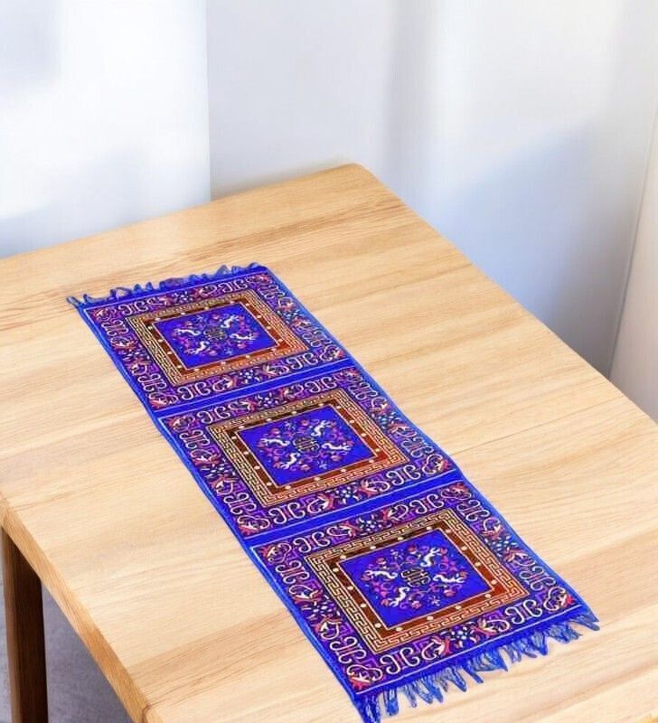 unfold happiness 40 cm X 120 cm Cotton Carpet-picture-41