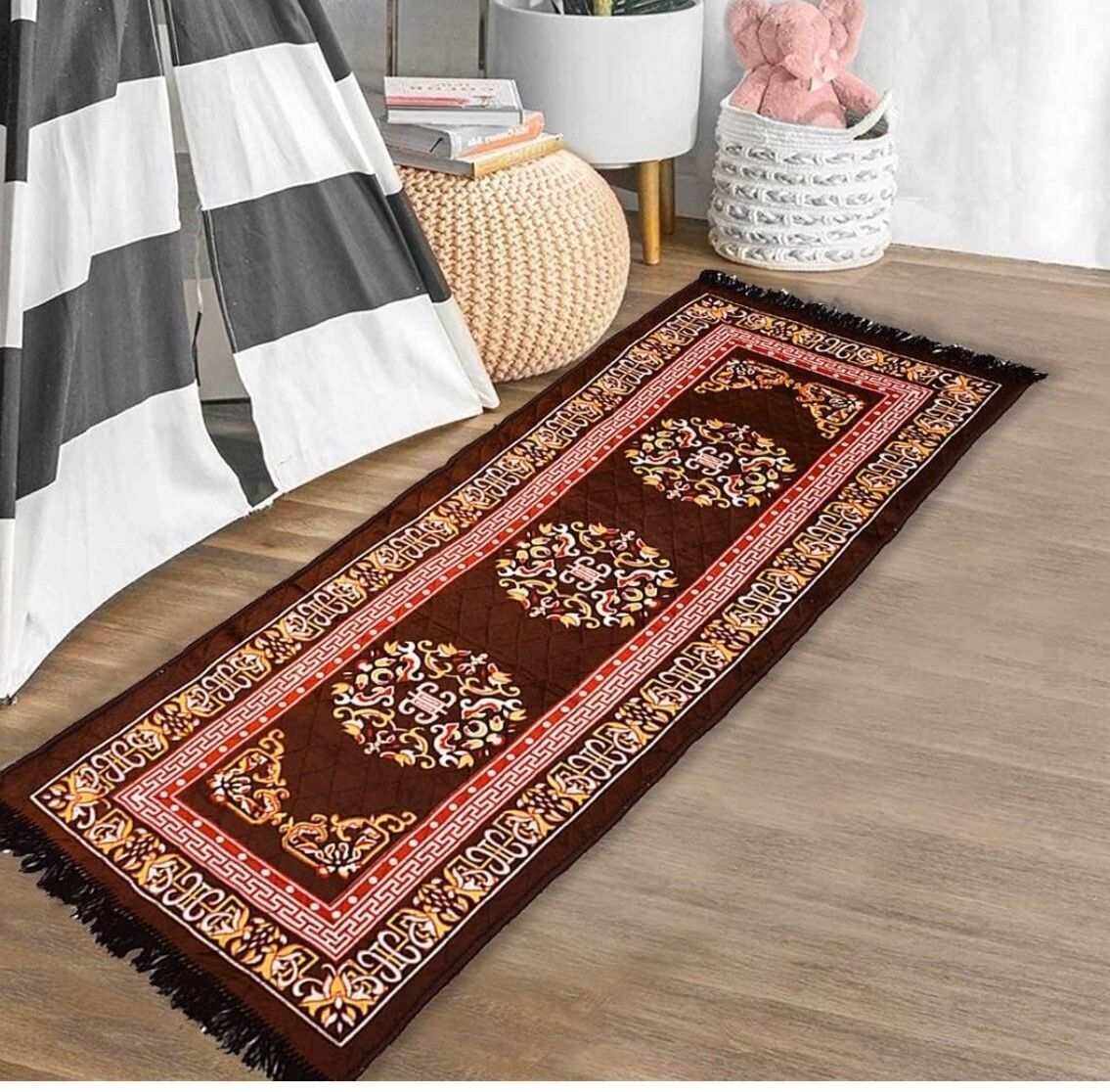 unfold happiness 2 cm X 7 cm Chenille Runner-picture-42