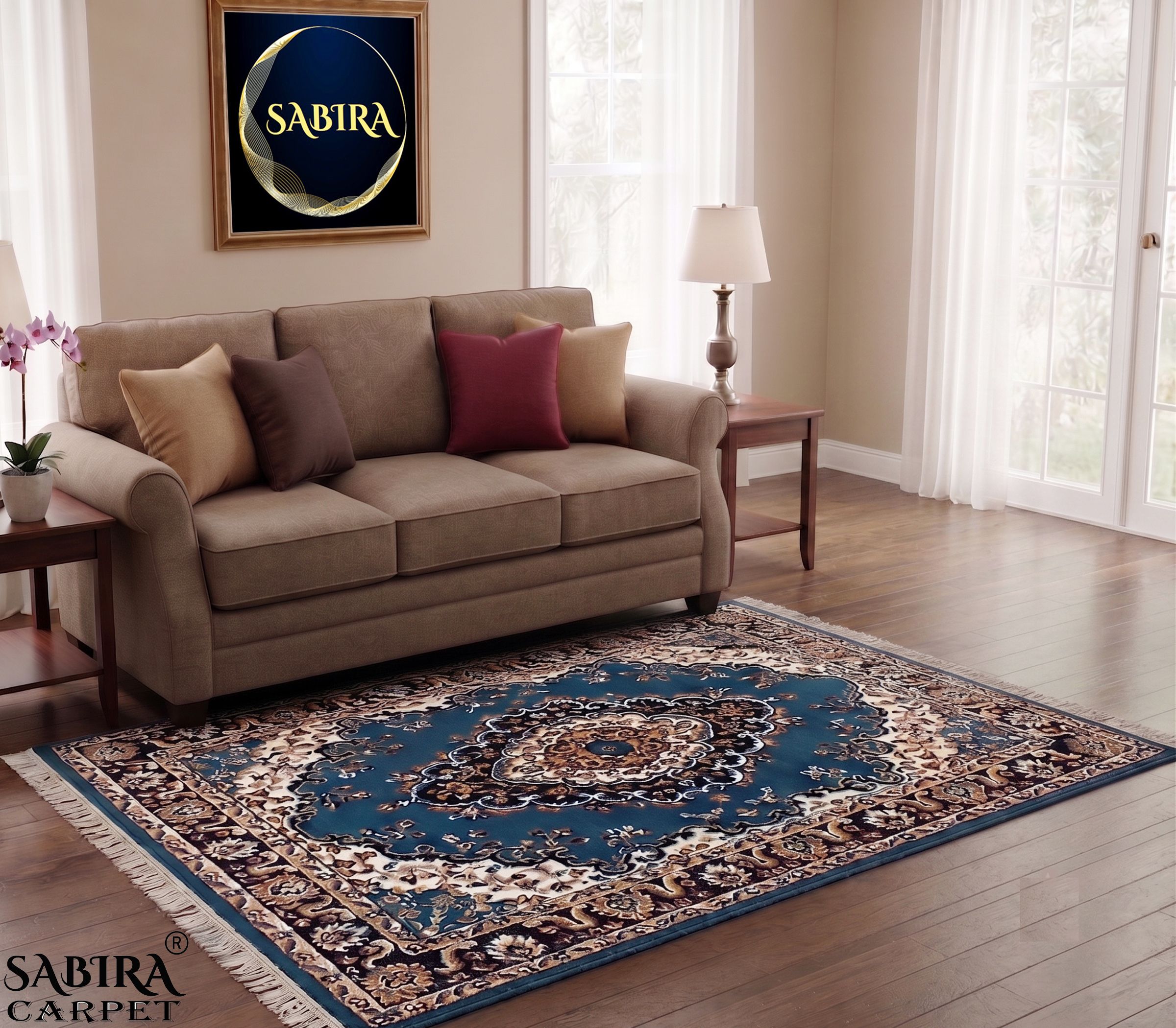 sabira 4 ft X 5 ft Acrylic Carpet-picture-1