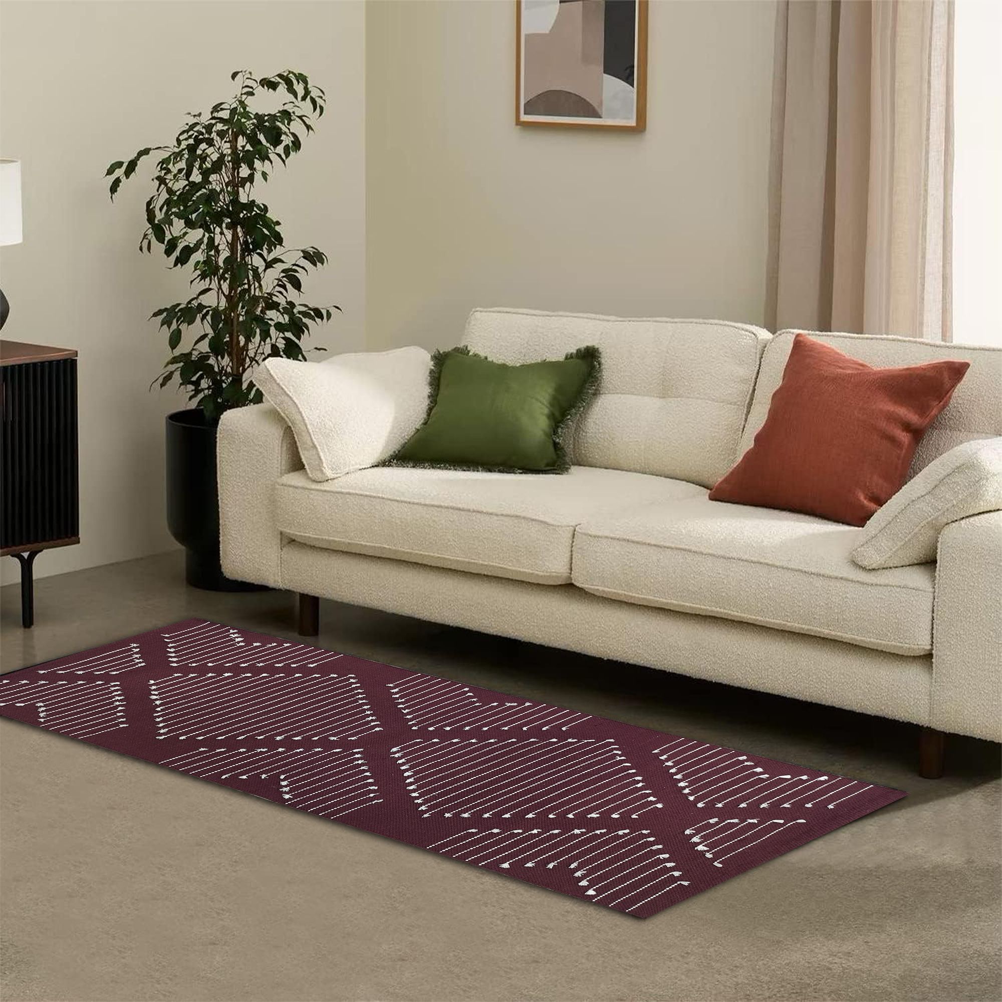 creative hub 60 cm X 152 cm Cotton Runner-picture-34
